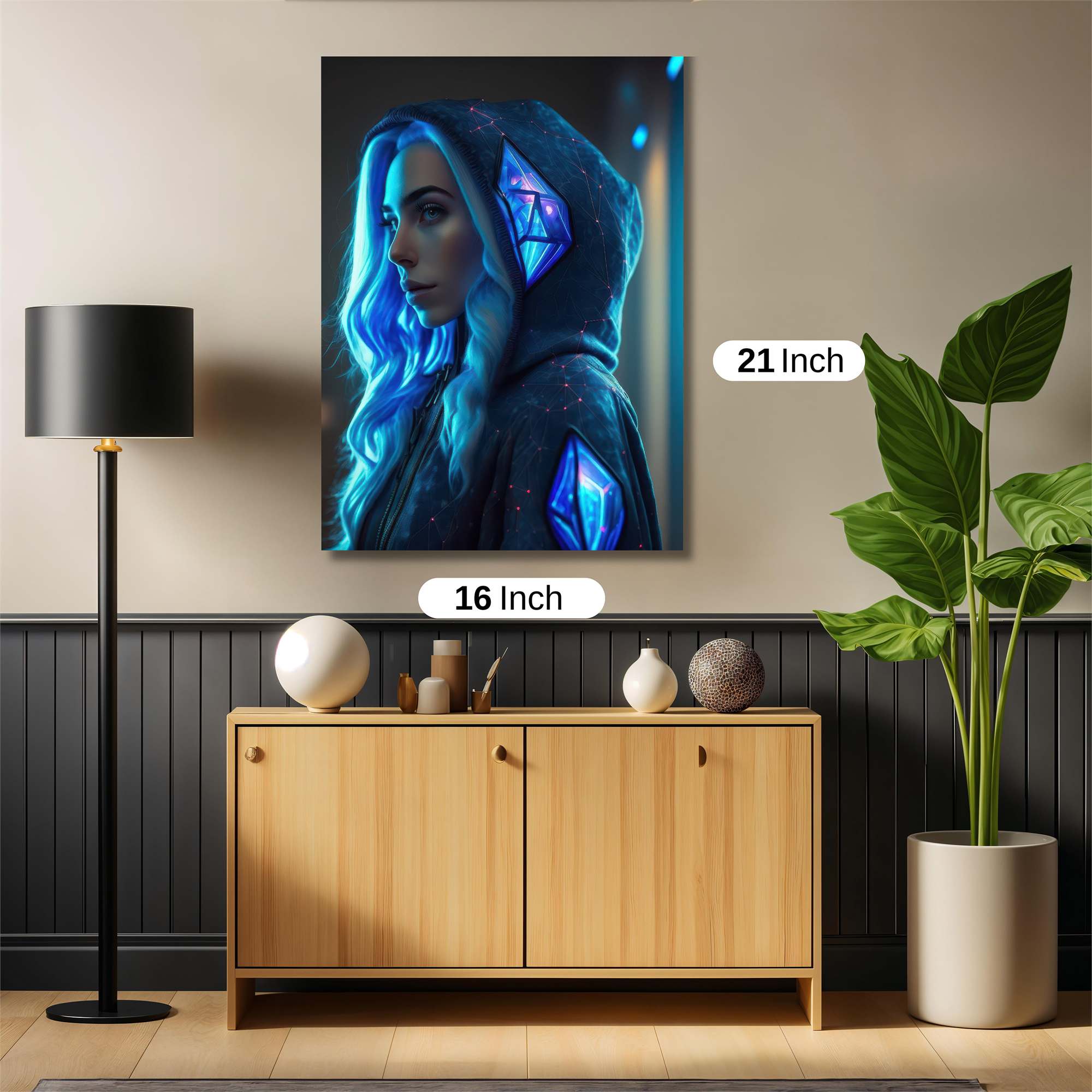 Mystic Glow Safe Wall Magnetic / M