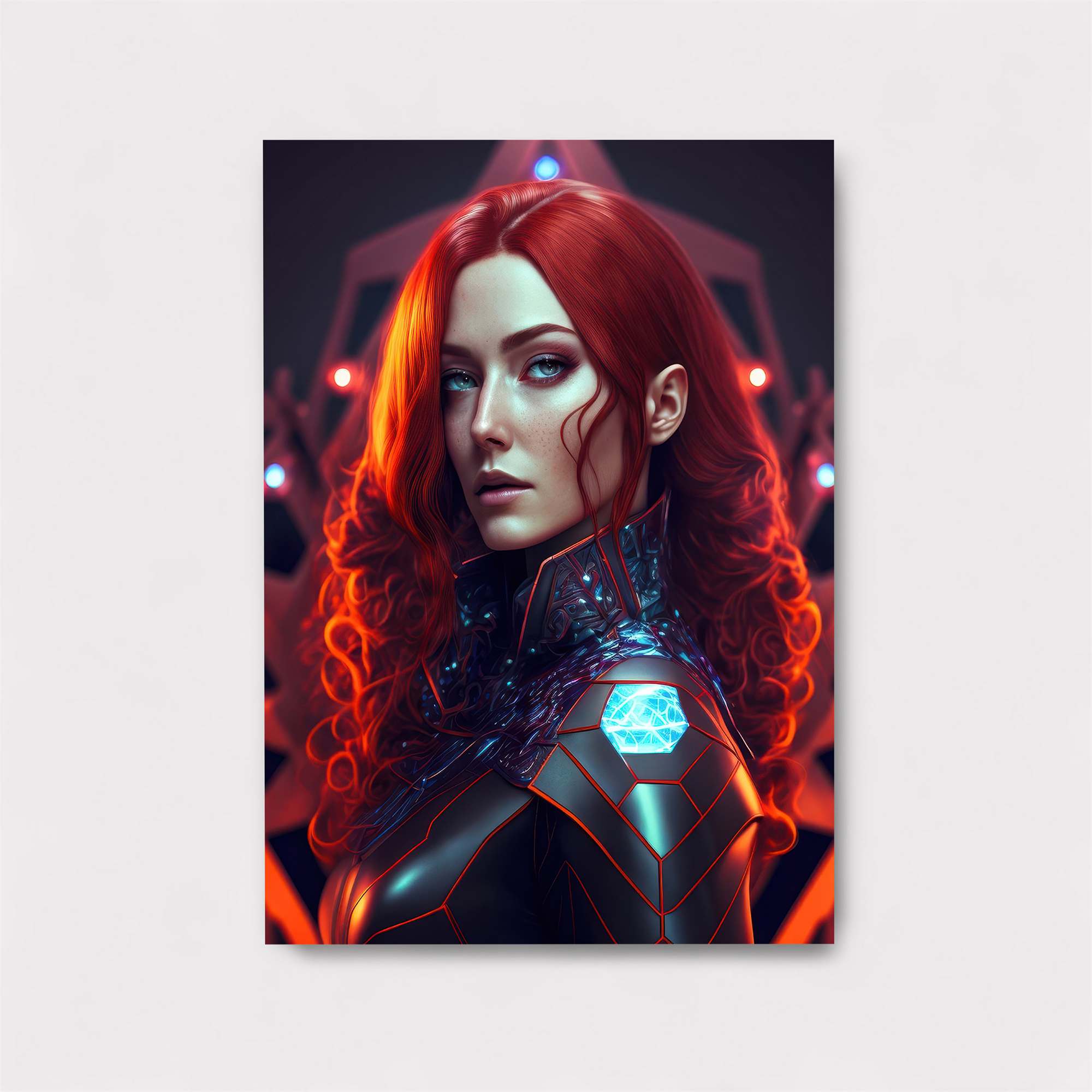 Mystic Warrior Safe Wall Magnetic / M