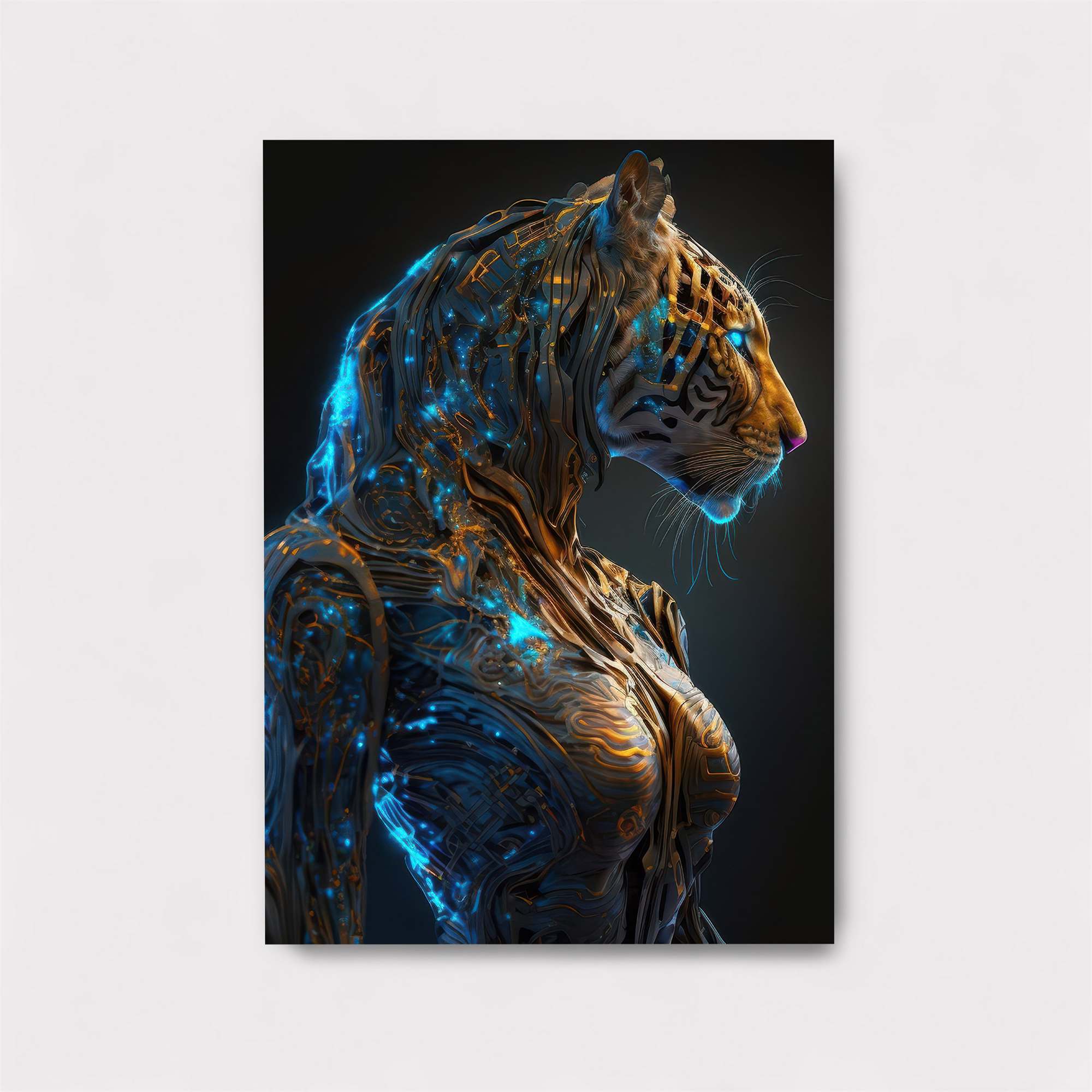 Tiger Enigma Safe Wall Magnetic / M