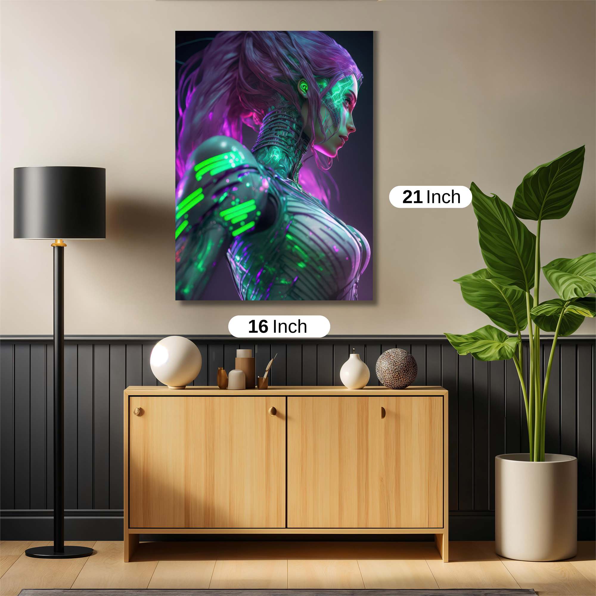 Cyber Enigma Safe Wall Magnetic / M