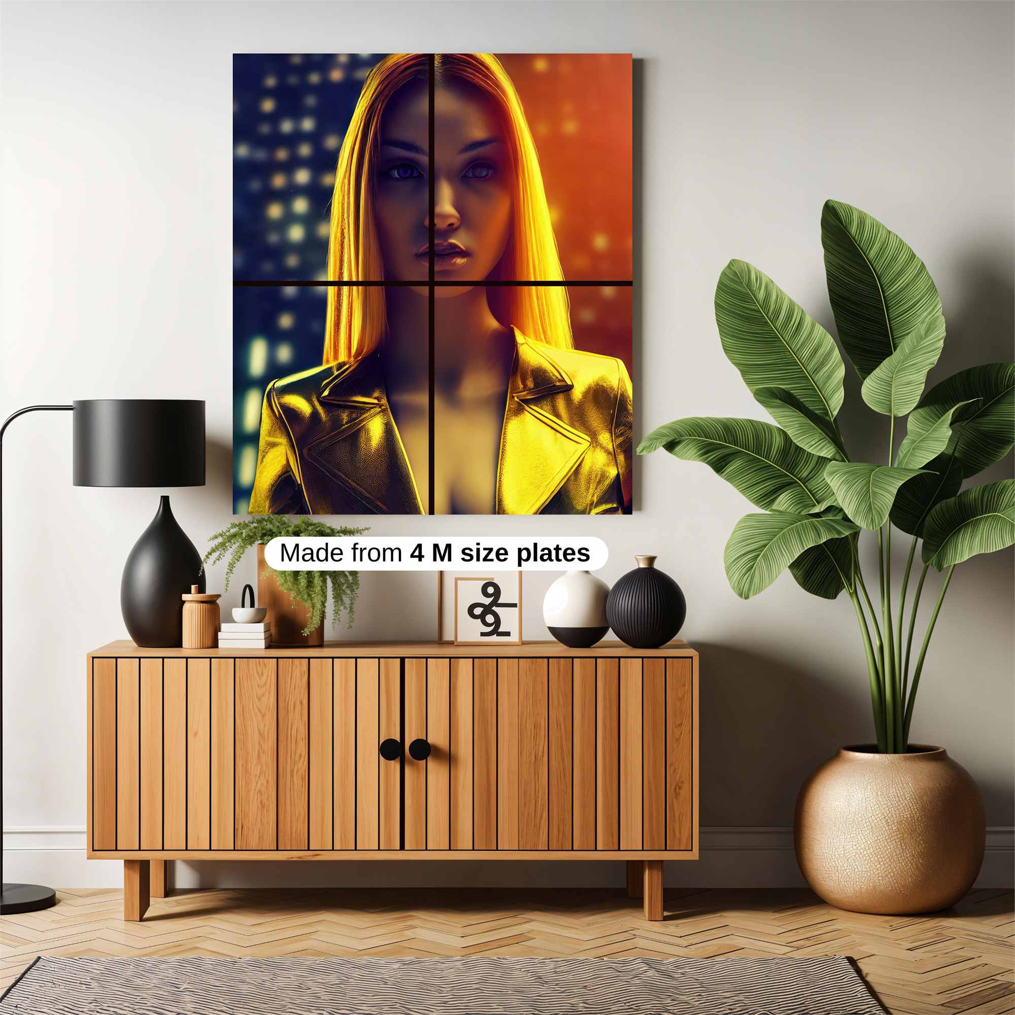 Golden Aura Safe Wall Magnetic / M
