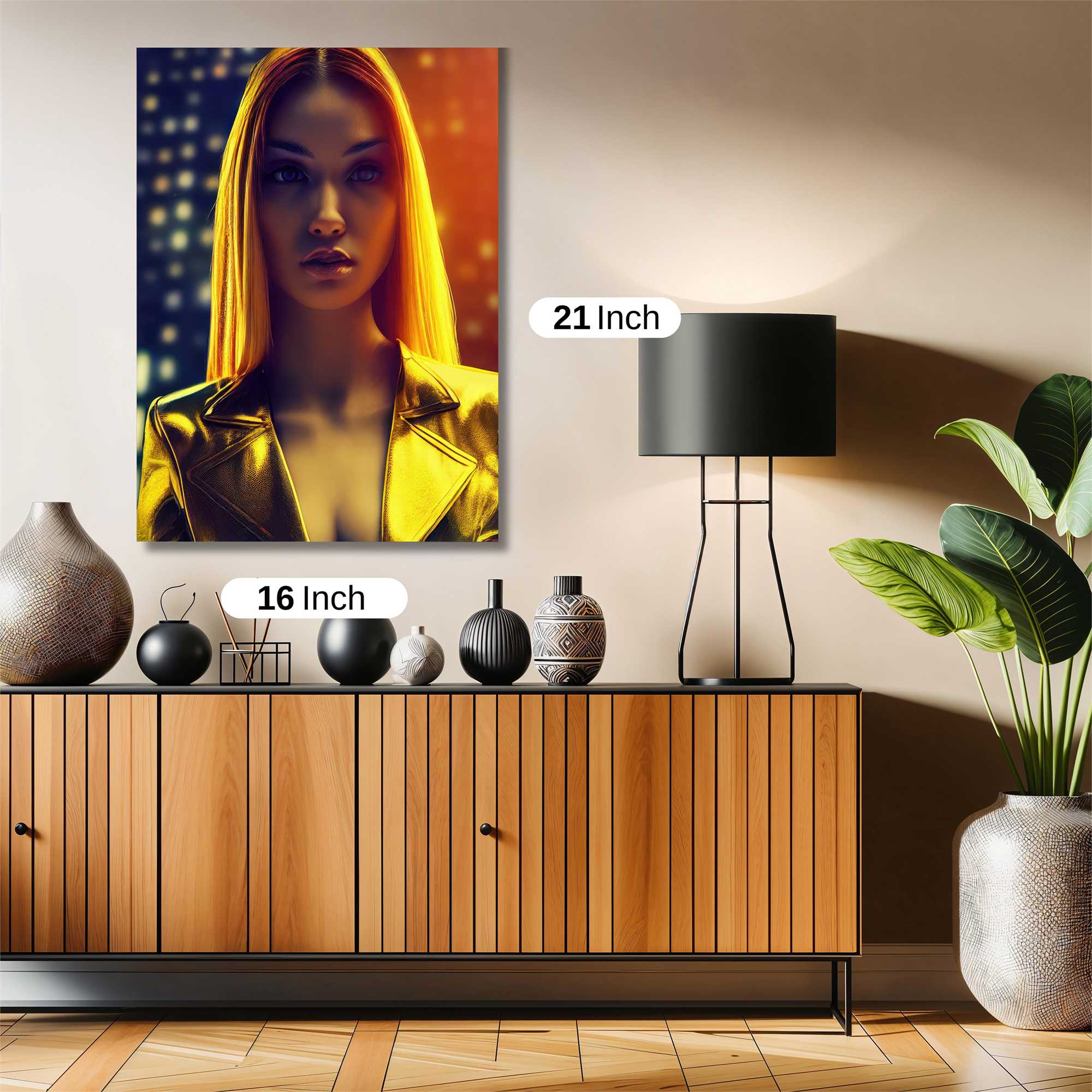 Golden Aura Safe Wall Magnetic / M