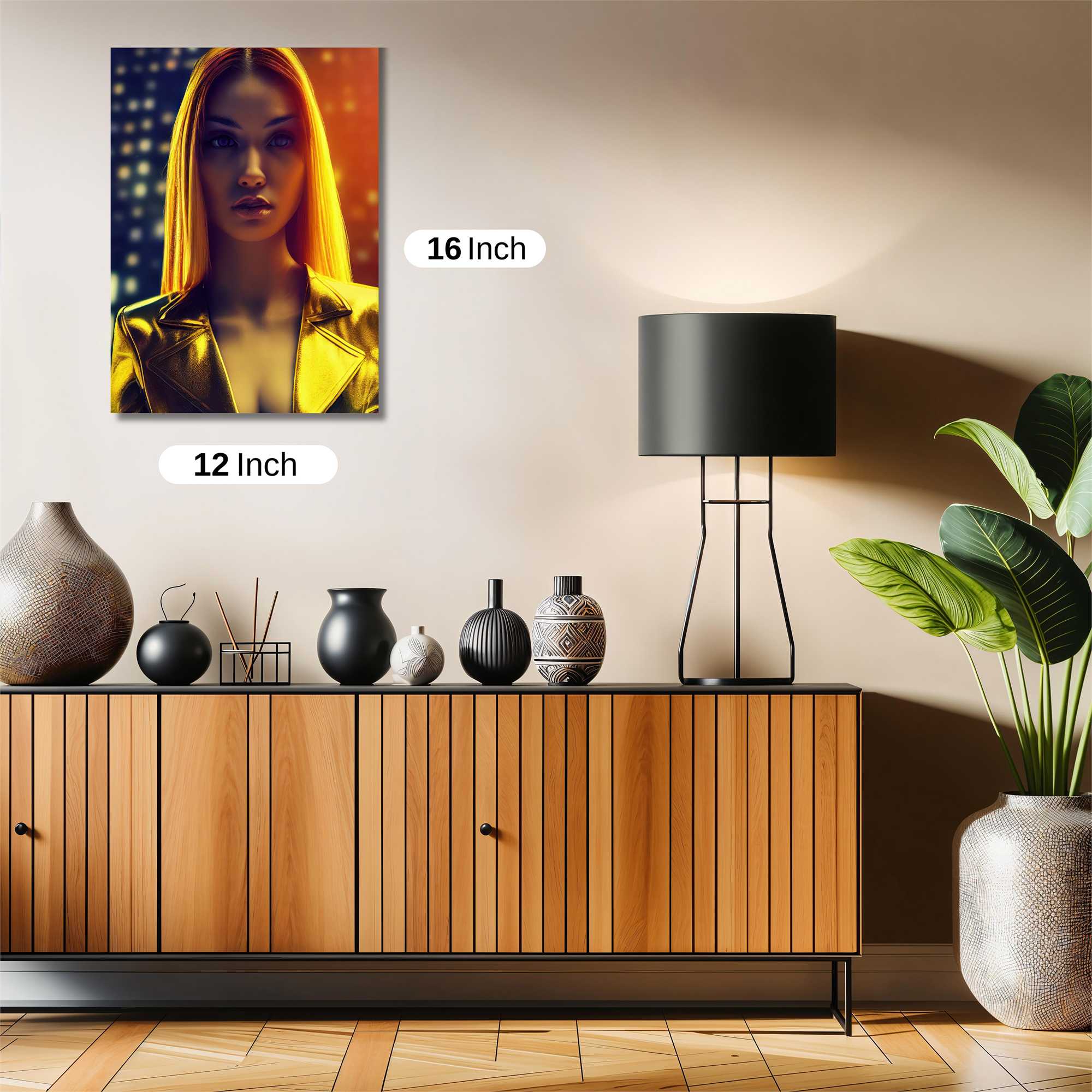Golden Aura Safe Wall Magnetic / M