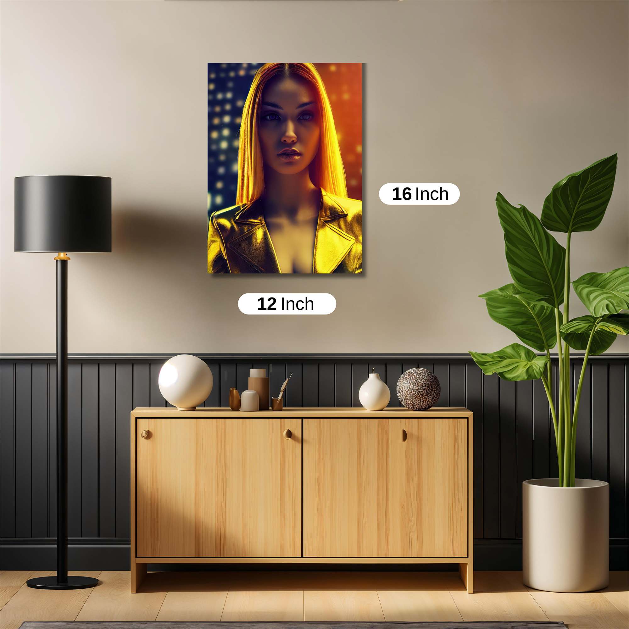 Golden Aura Safe Wall Magnetic / M
