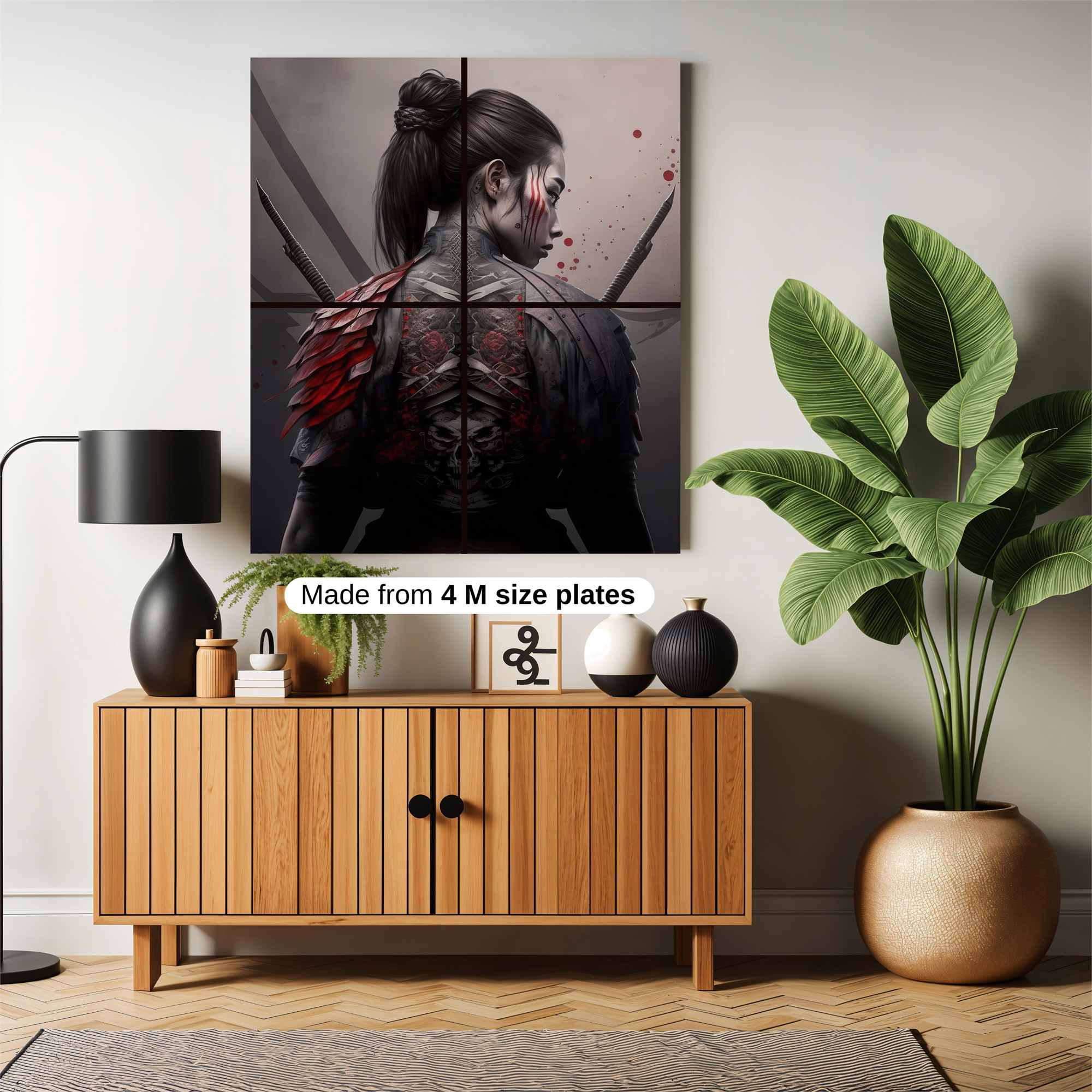 Samurai Serenity Safe Wall Magnetic / M