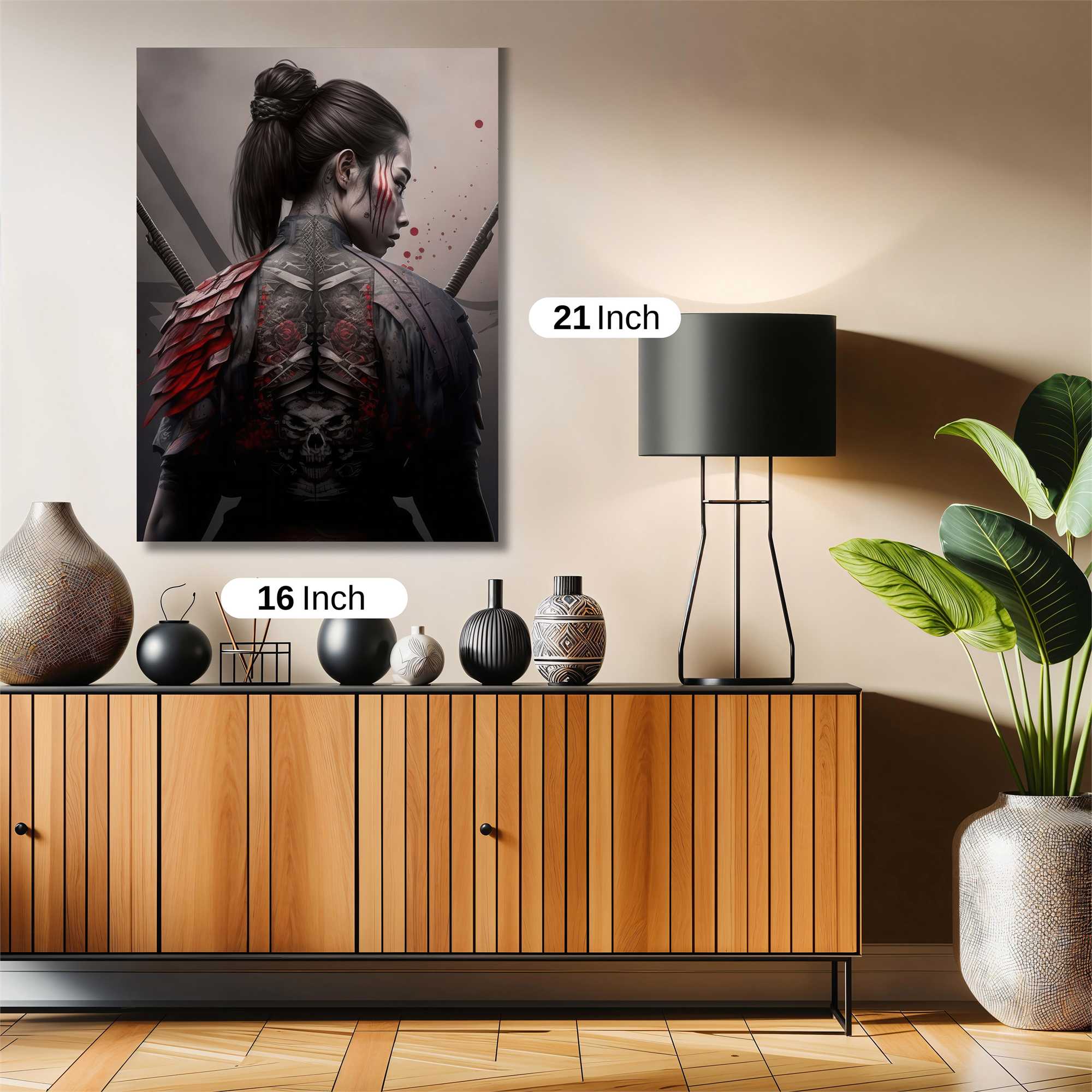 Samurai Serenity Safe Wall Magnetic / M