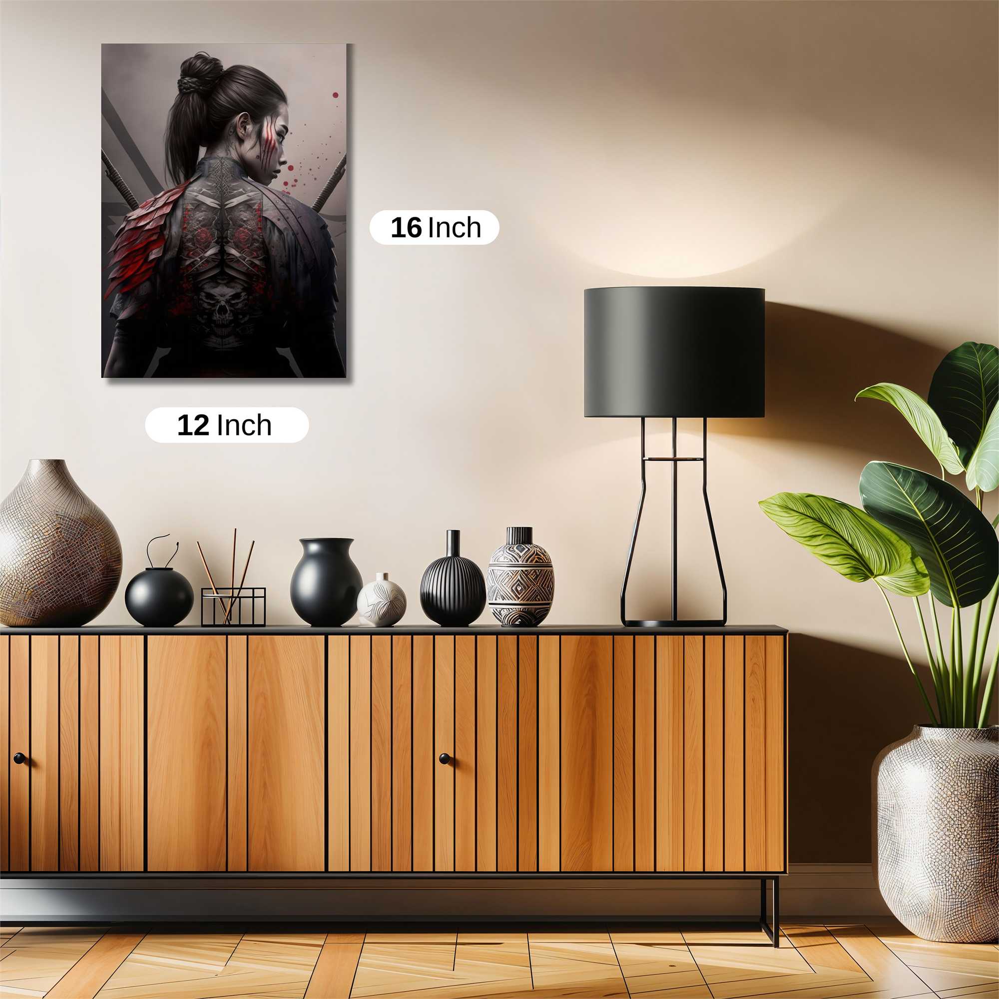 Samurai Serenity Safe Wall Magnetic / M