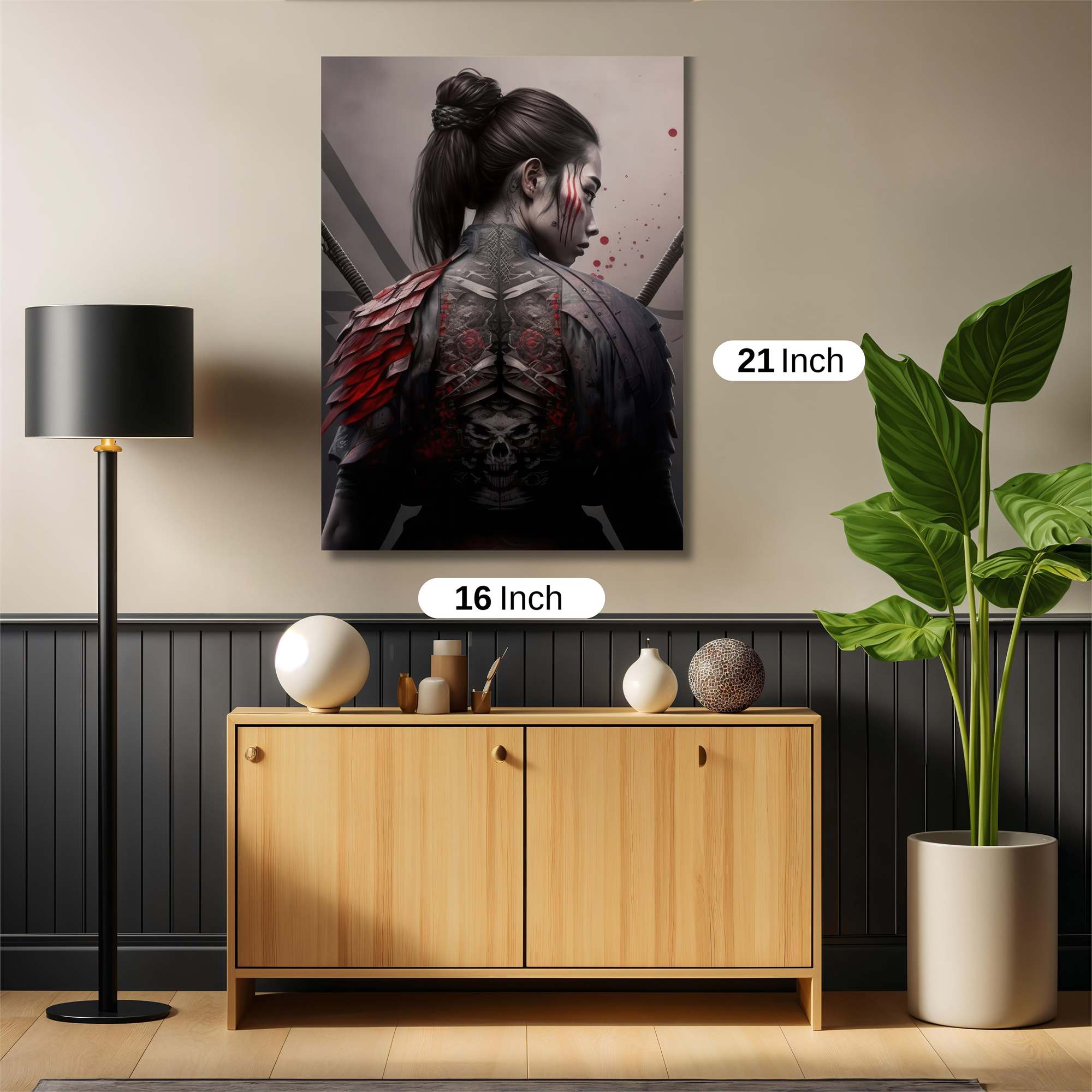 Samurai Serenity Safe Wall Magnetic / M