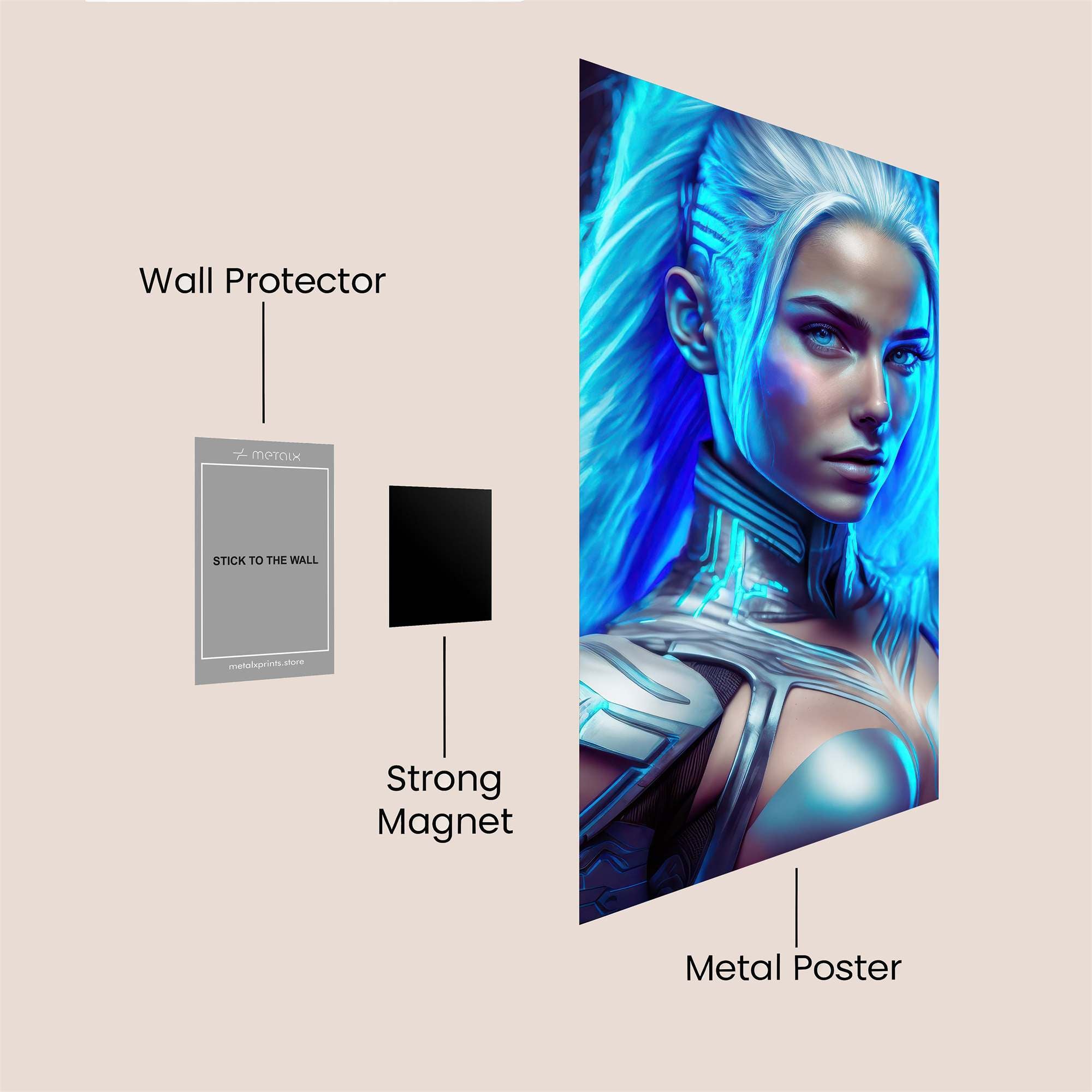 Frost Empress Safe Wall Magnetic / M