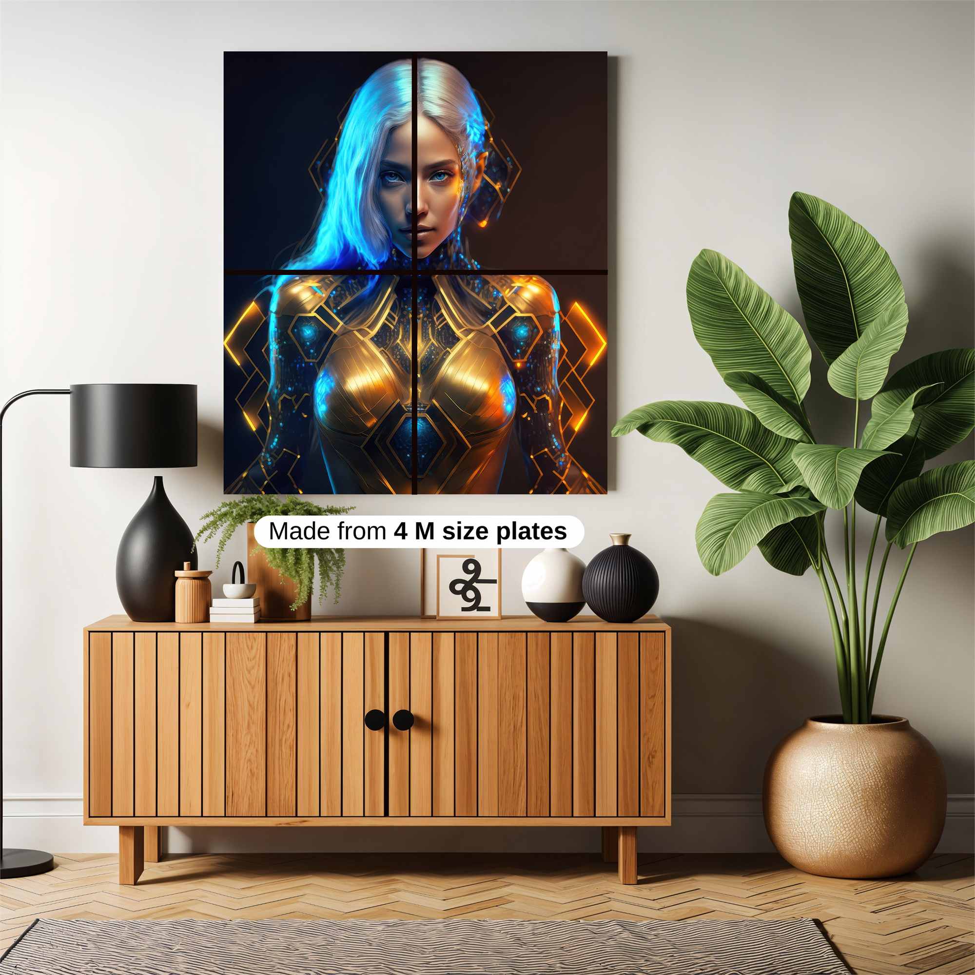 Cyber Enchantress Safe Wall Magnetic / M