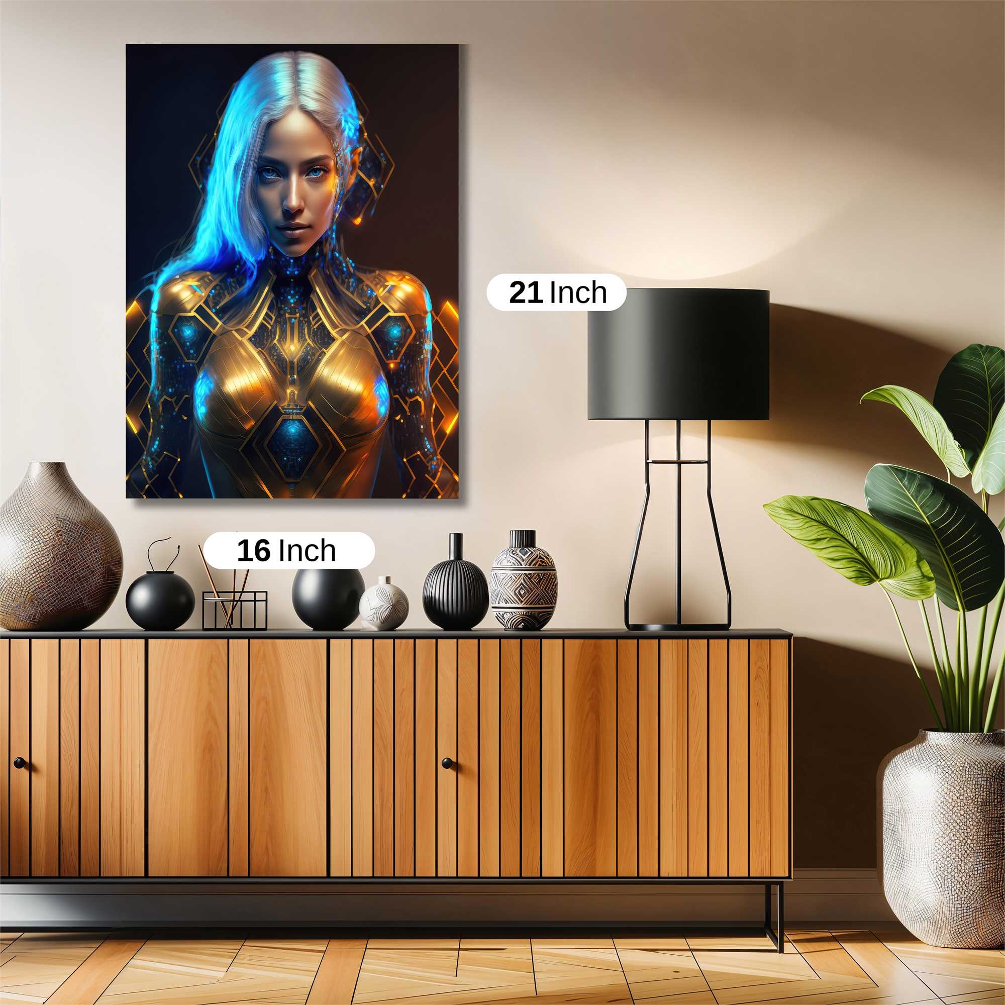 Cyber Enchantress Safe Wall Magnetic / M