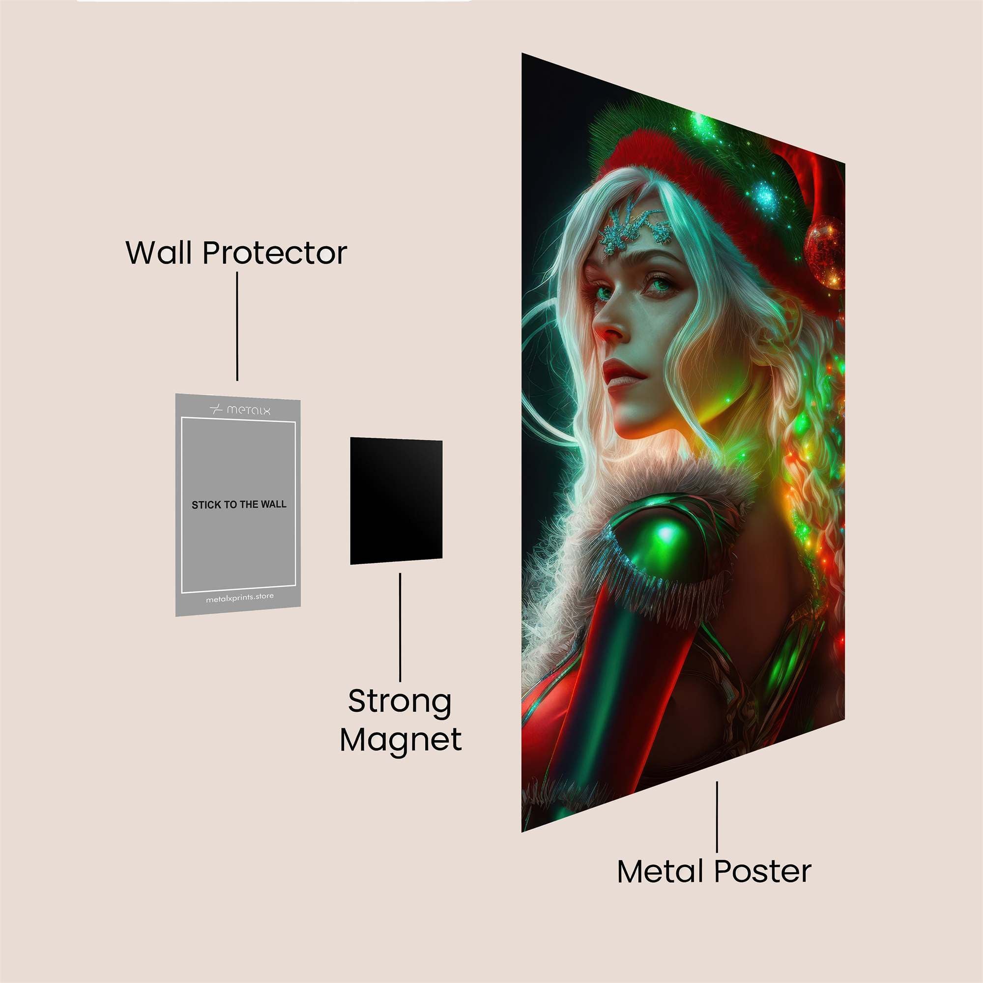 Elf Enchantment Safe Wall Magnetic / M