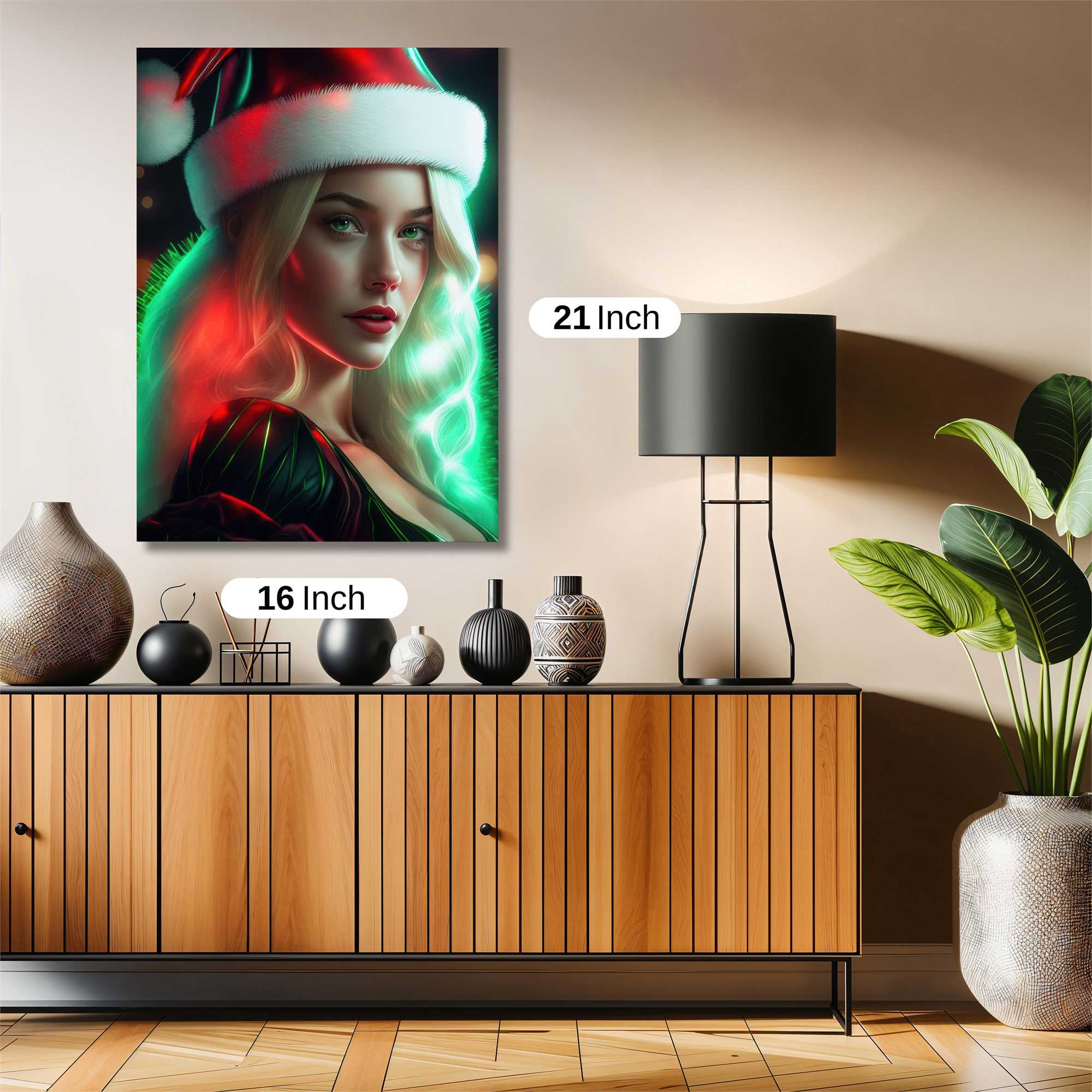 Santa Enigma Safe Wall Magnetic / M