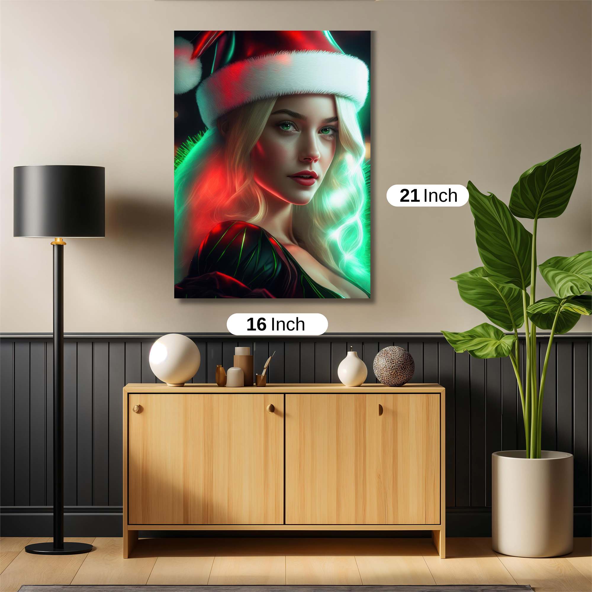 Santa Enigma Safe Wall Magnetic / M
