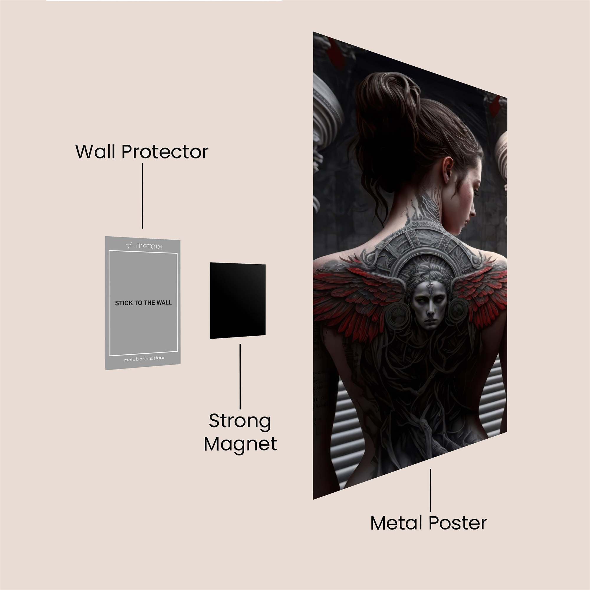 Guardian Enigma Safe Wall Magnetic / M
