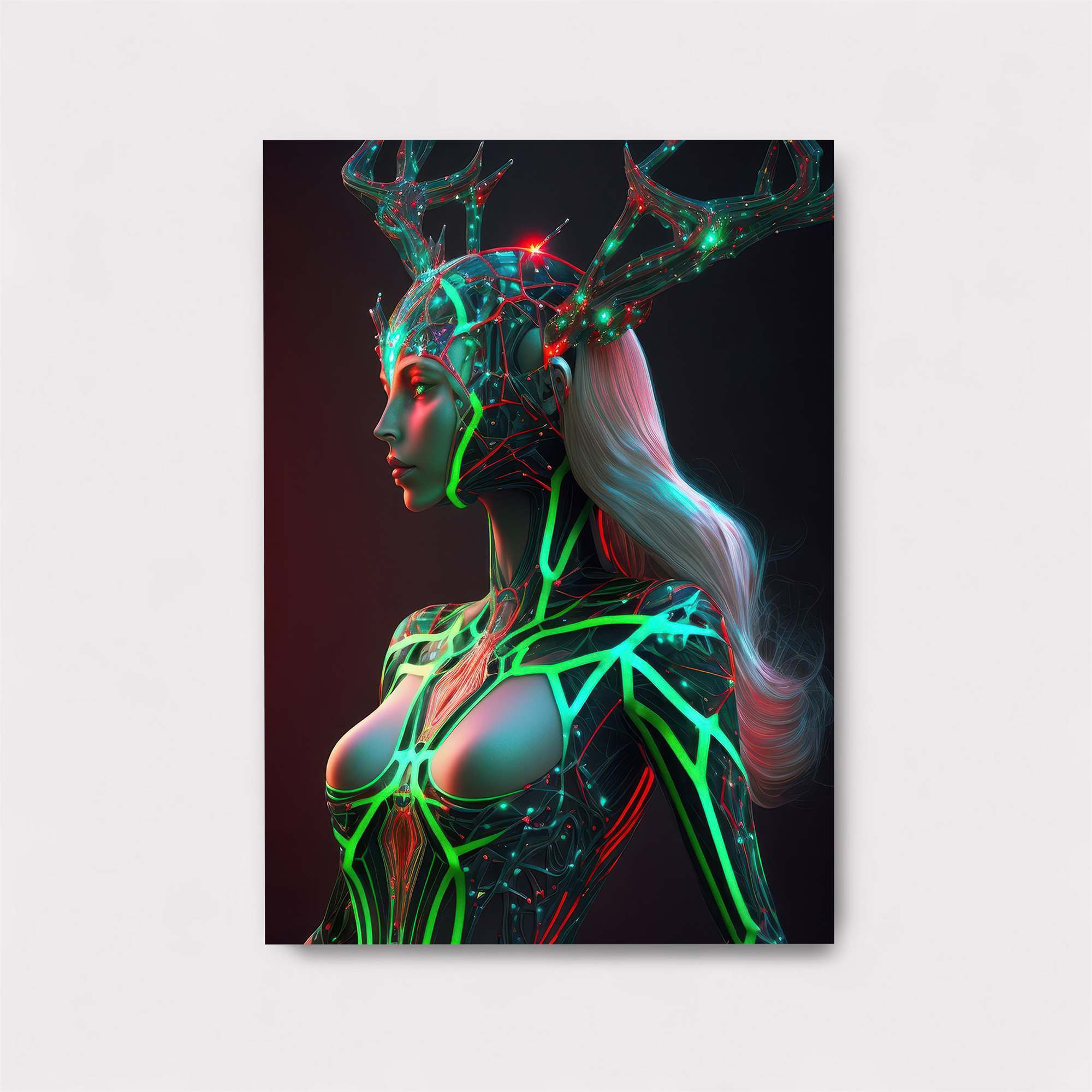 Neon Enchantress Safe Wall Magnetic / M