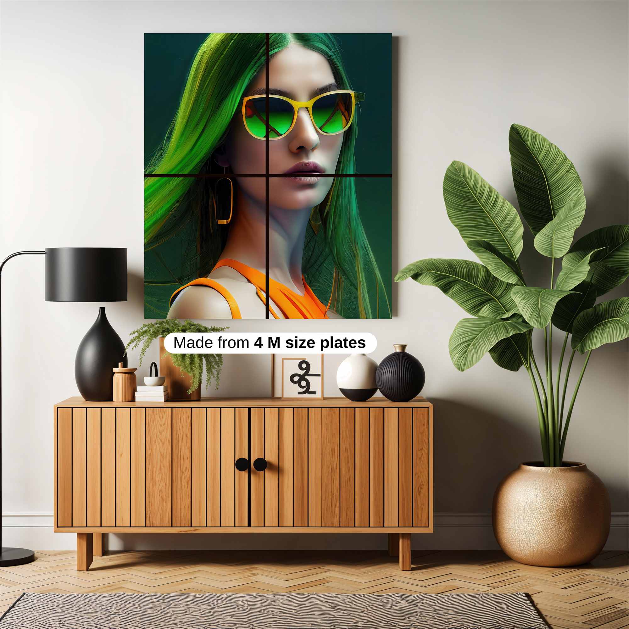 Neon Enigma Safe Wall Magnetic / M