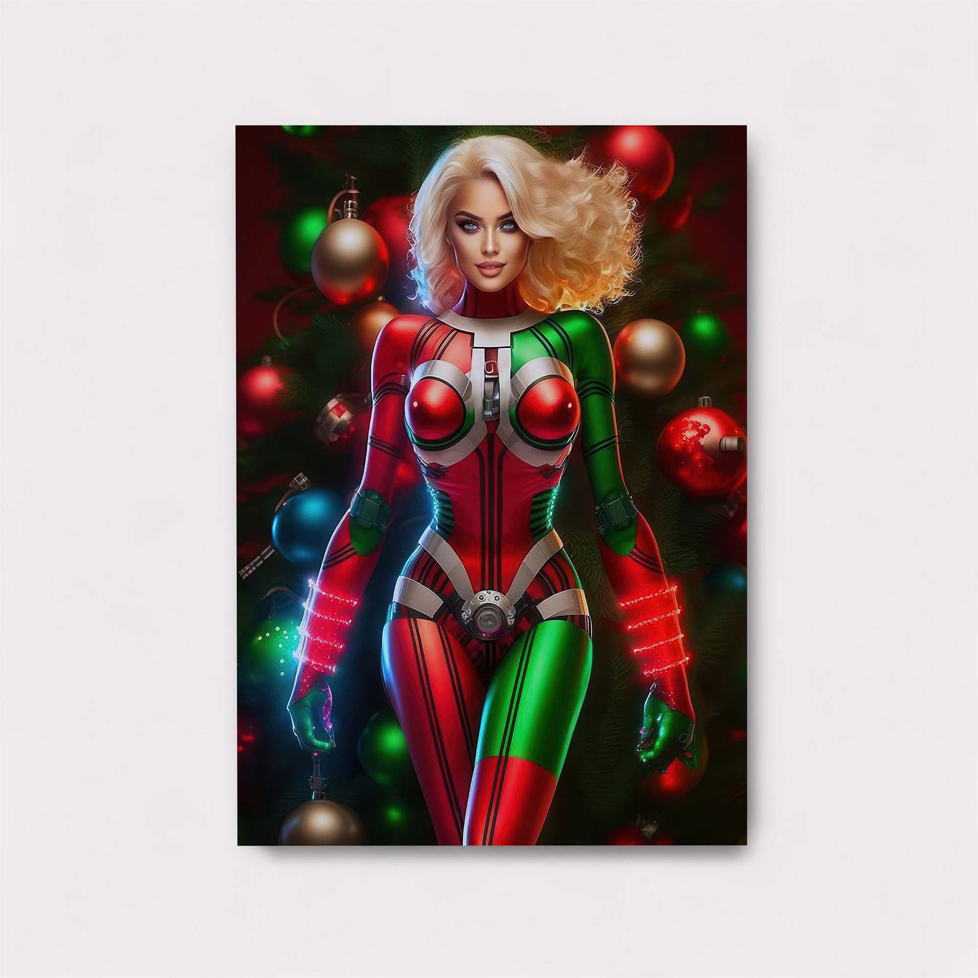 Cyber Christmas Safe Wall Magnetic / M