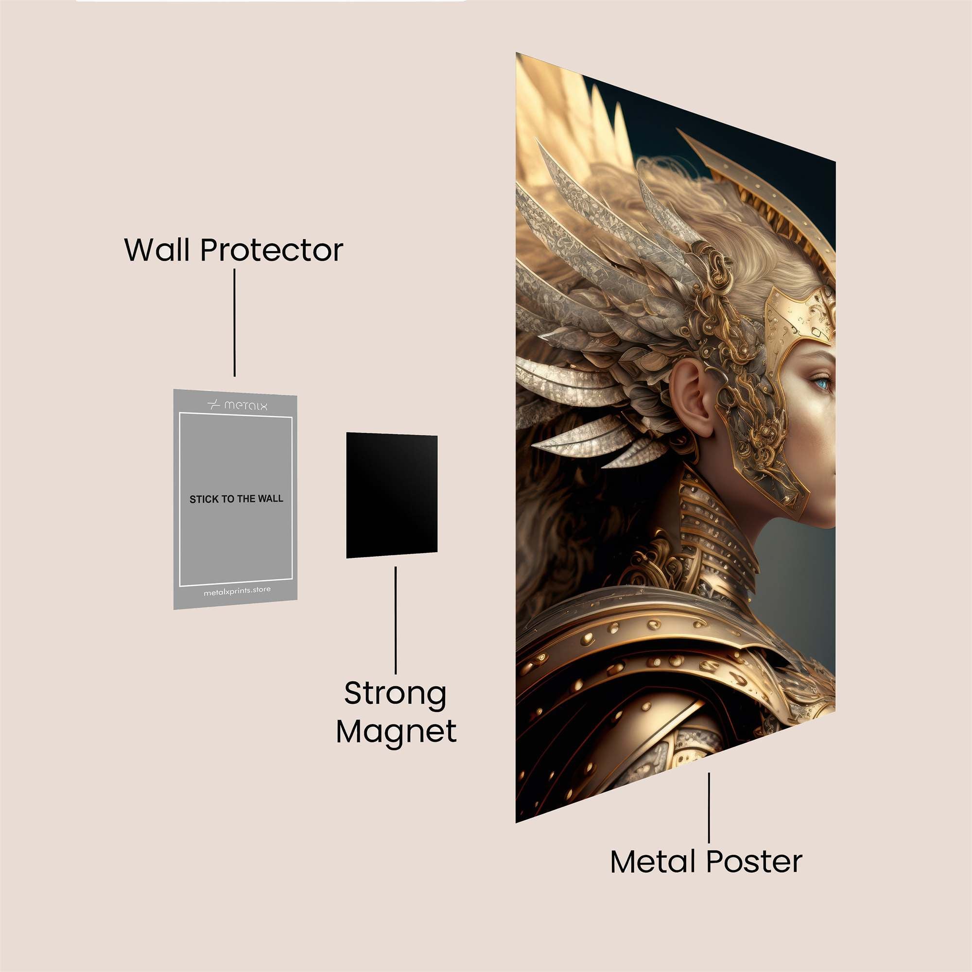 Valkyrie Regal Safe Wall Magnetic / M