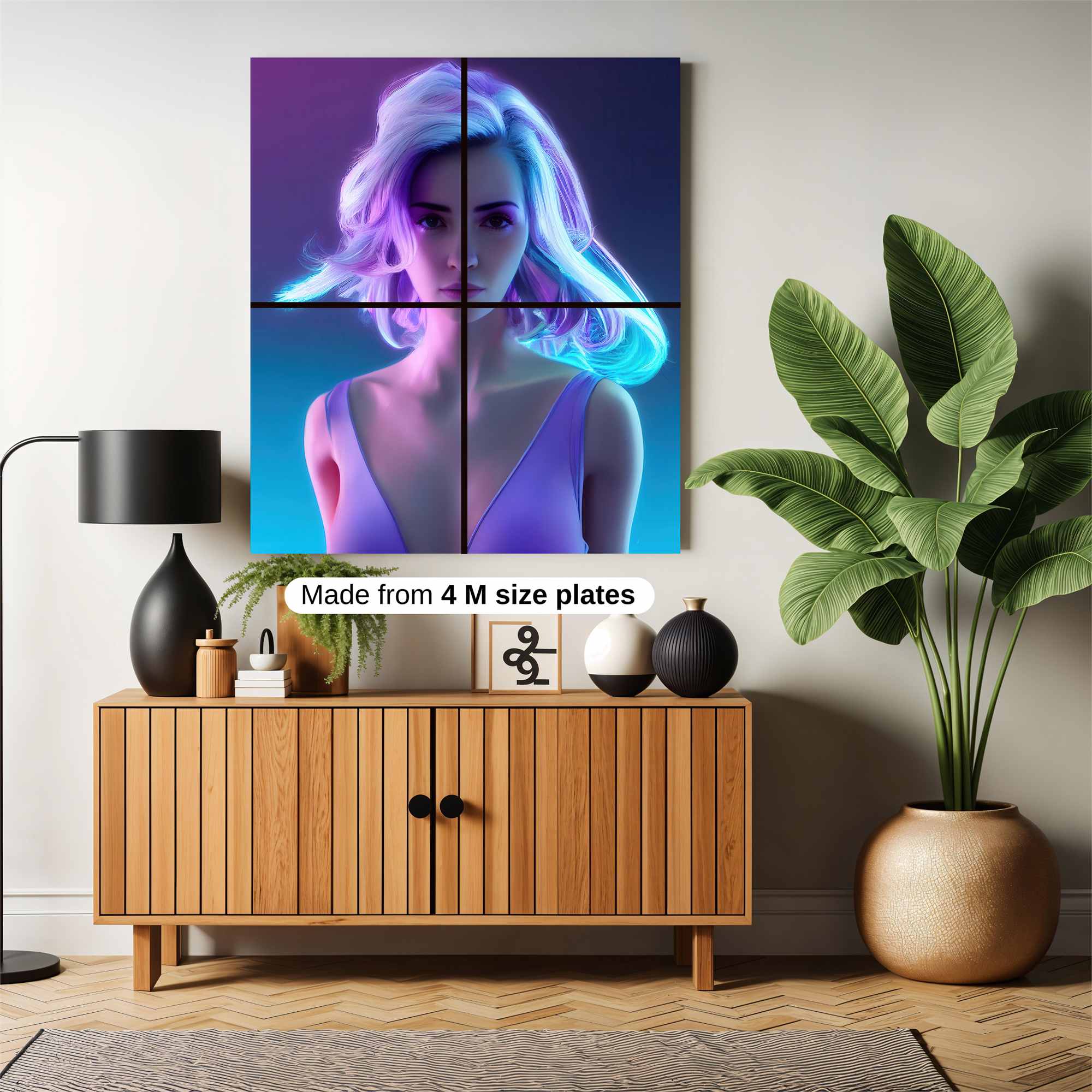 Neon Enigma Safe Wall Magnetic / M