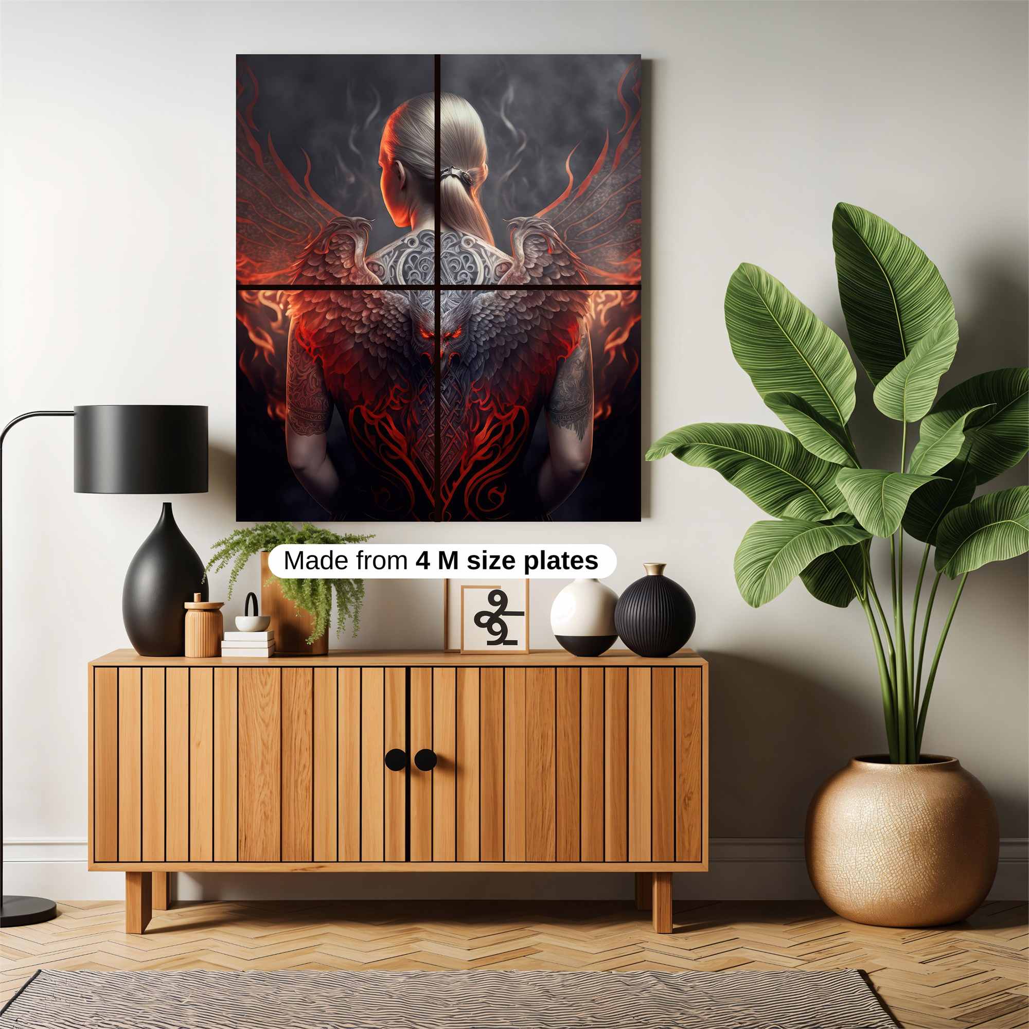 Phoenix Wrath Safe Wall Magnetic / M