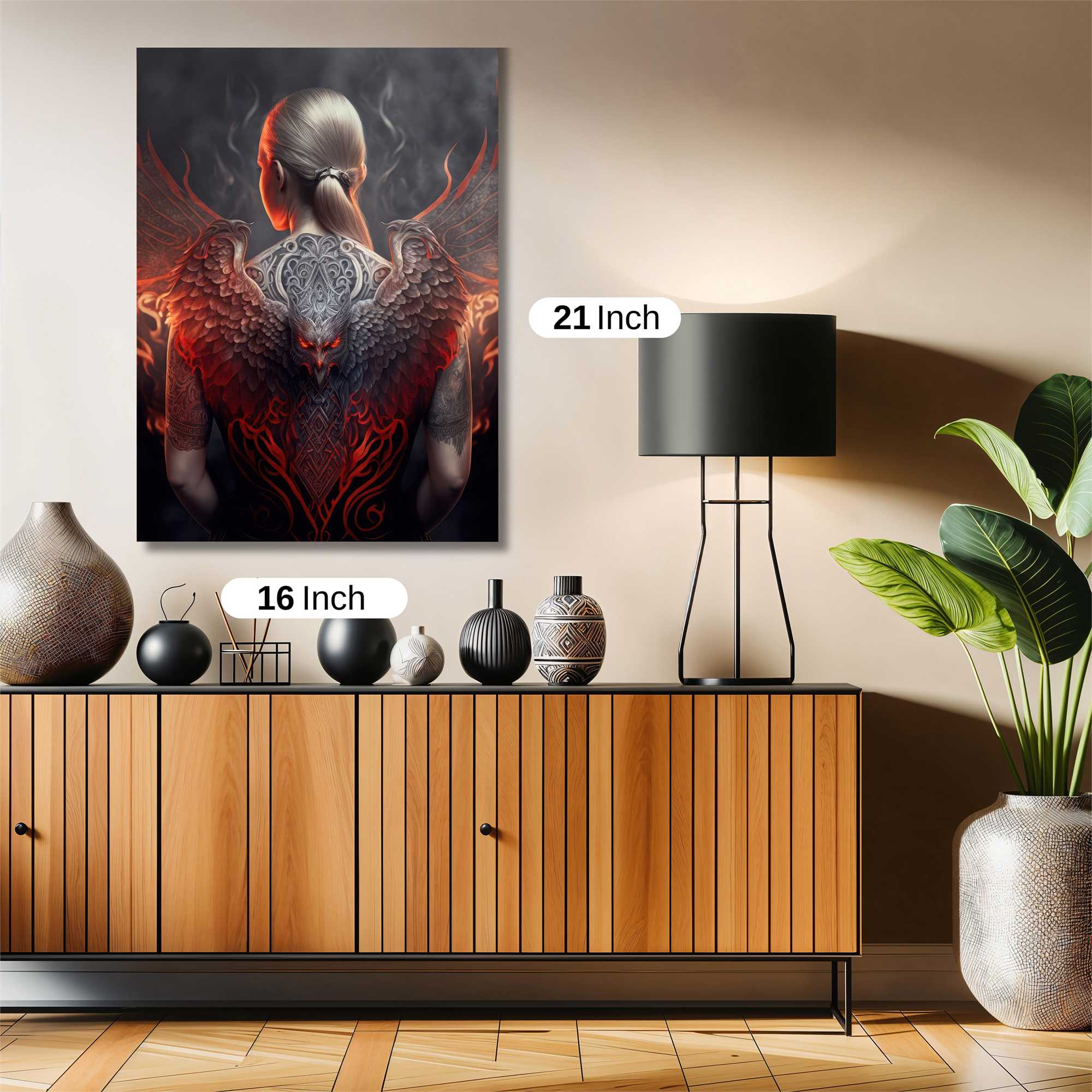 Phoenix Wrath Safe Wall Magnetic / M
