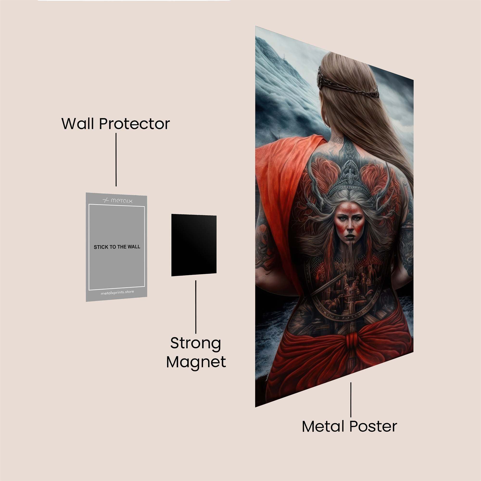 Valkyrie Voyage Safe Wall Magnetic / M