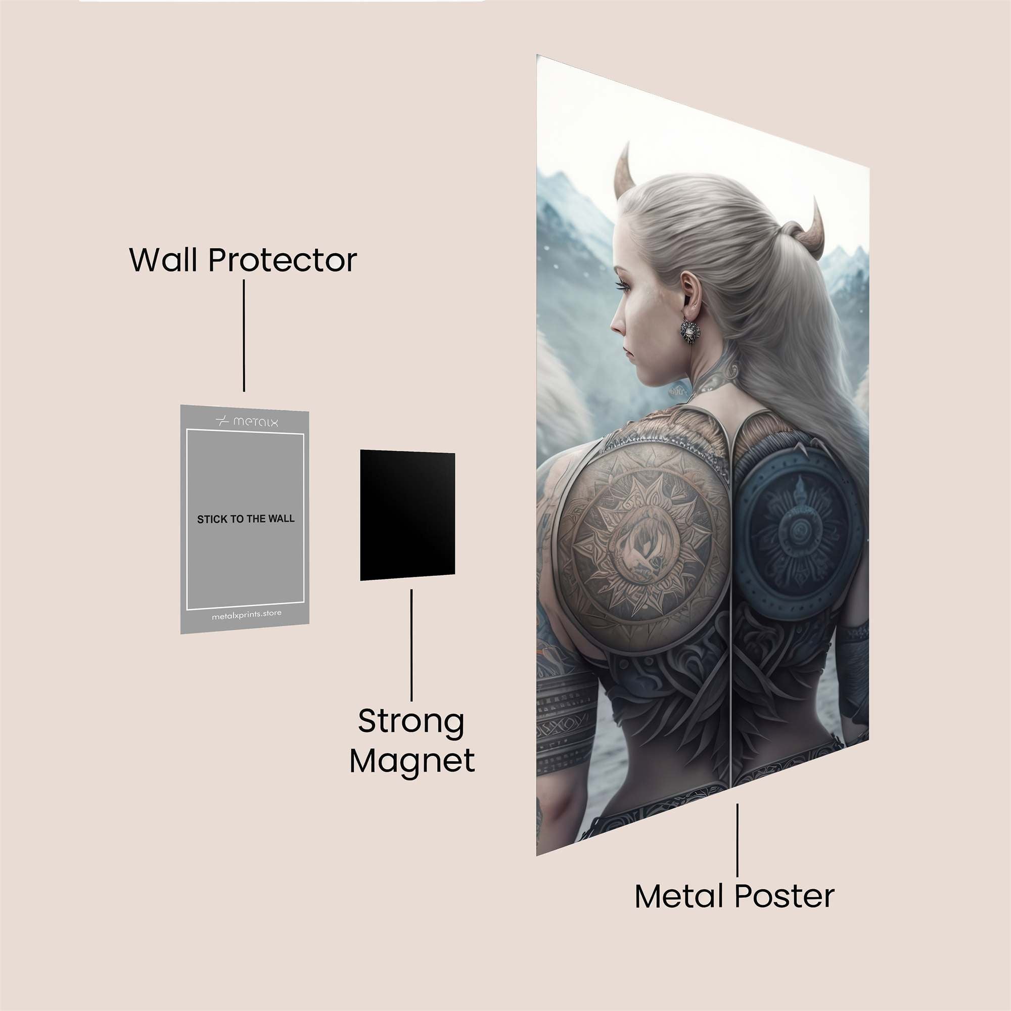 Frost Queen Safe Wall Magnetic / M