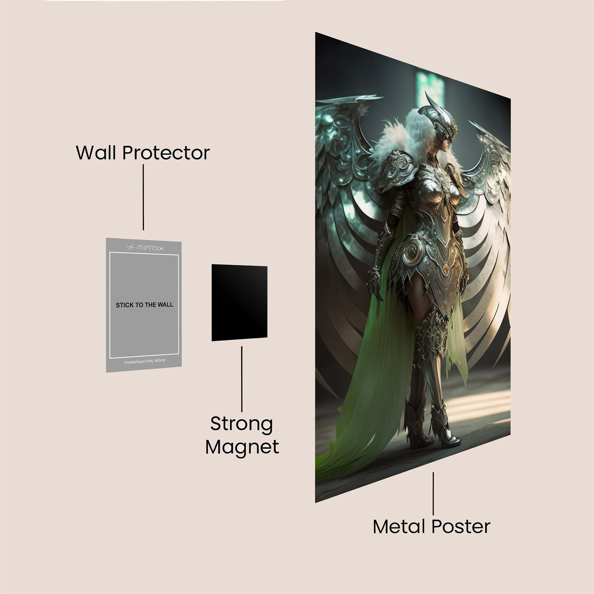 Valkyrie Radiant Safe Wall Magnetic / M