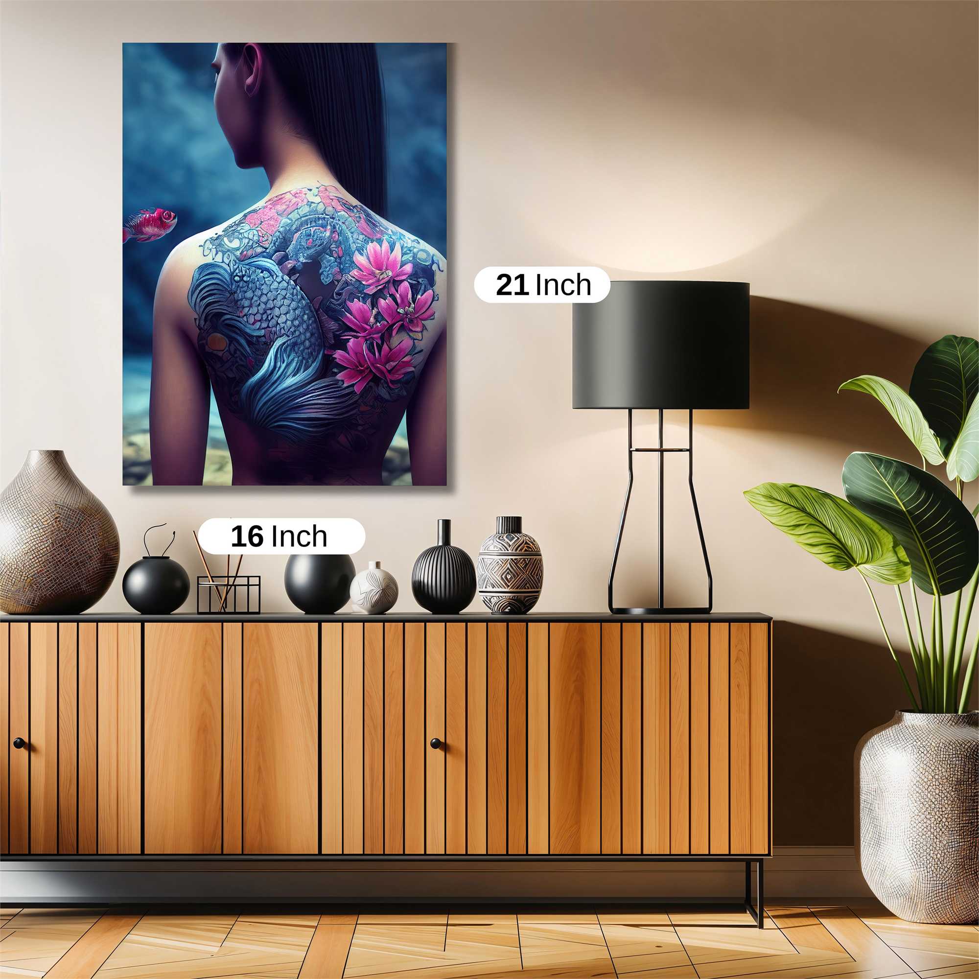 Koi Serenity Safe Wall Magnetic / M