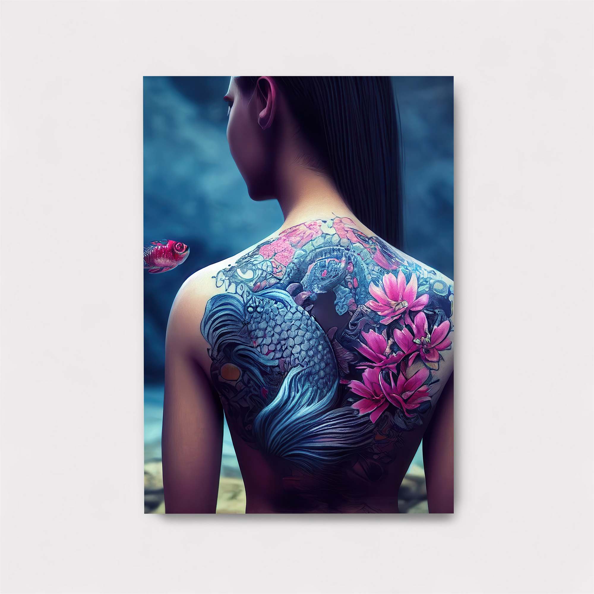 Koi Serenity Safe Wall Magnetic / M