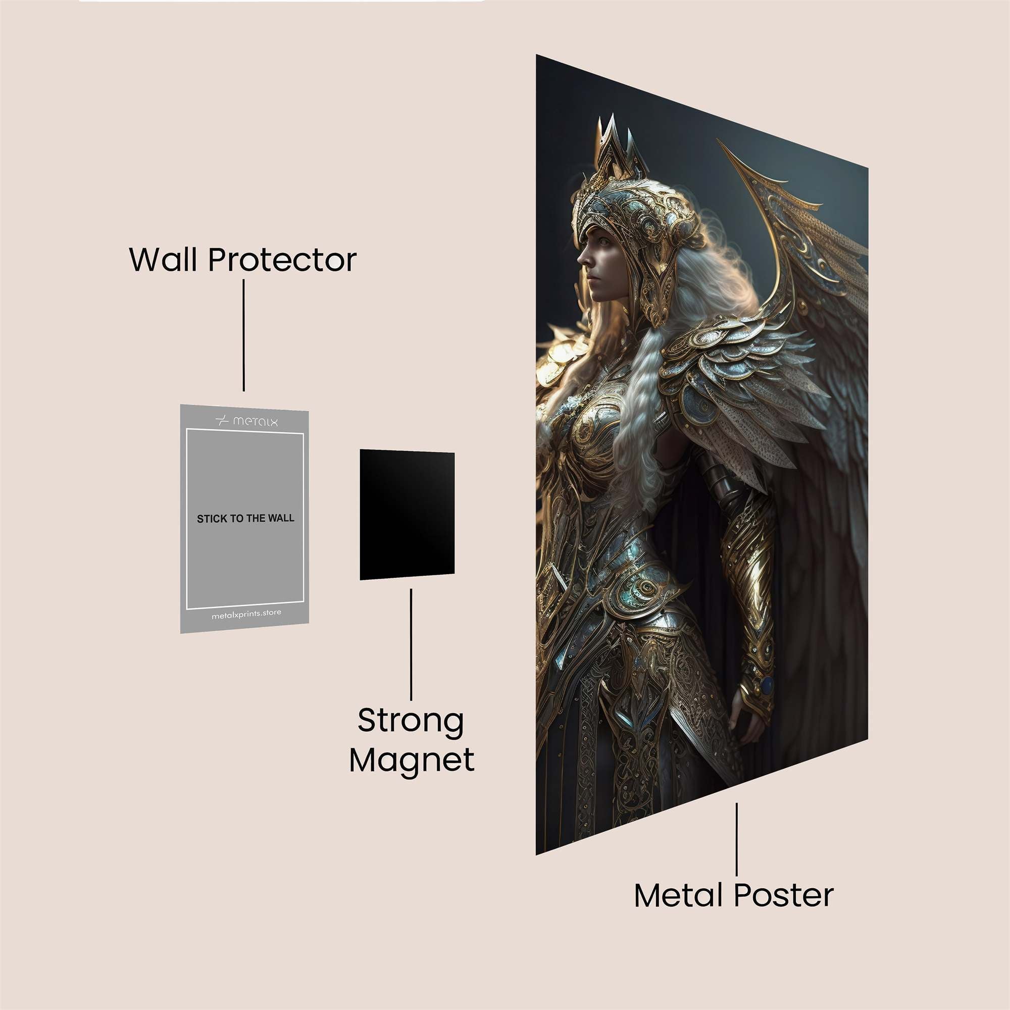 Valkyrie Radiance Safe Wall Magnetic / M