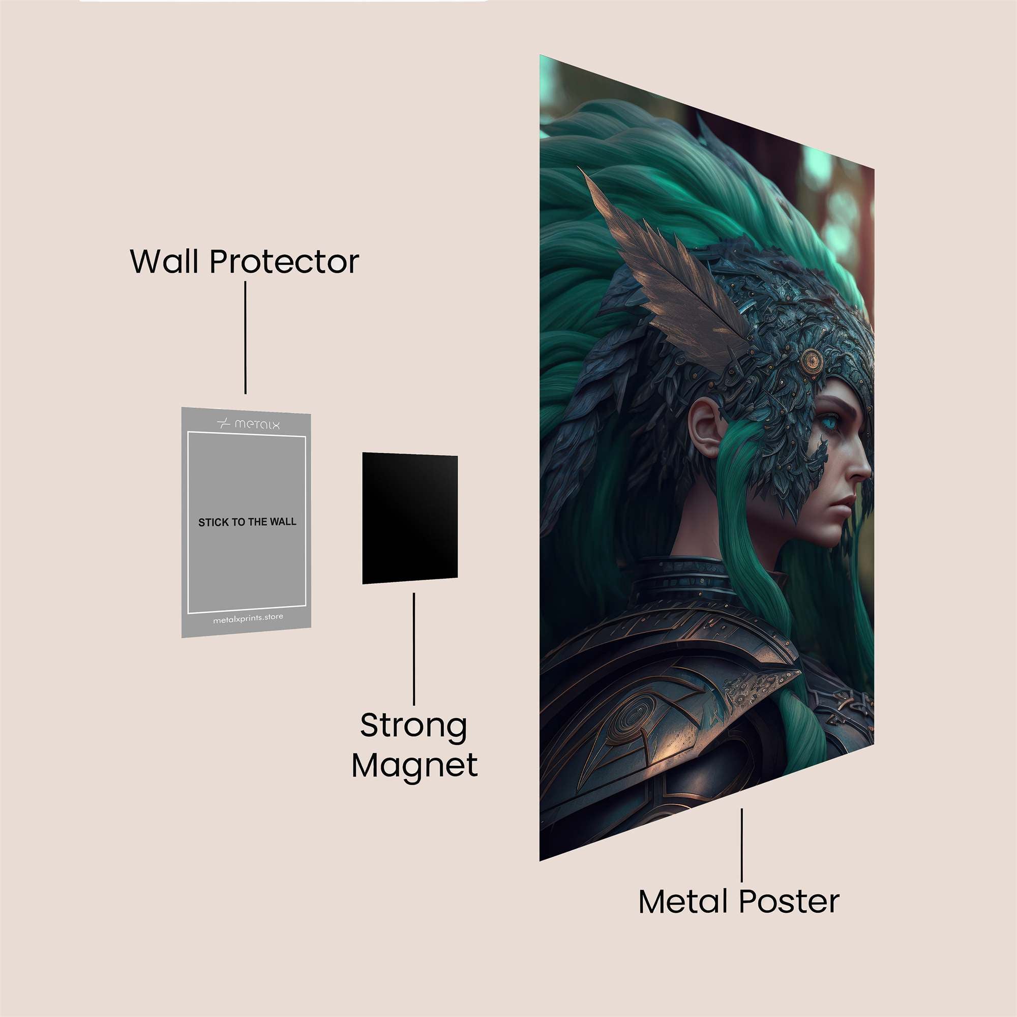 ForestGuardian Safe Wall Magnetic / M