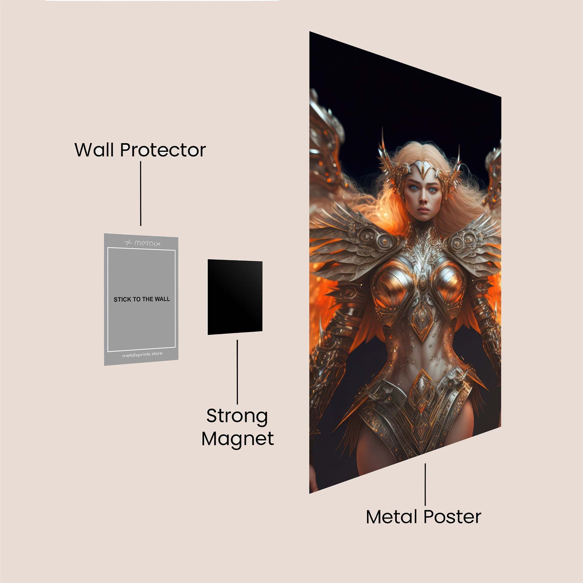 Valkyrie Radiant Safe Wall Magnetic / M