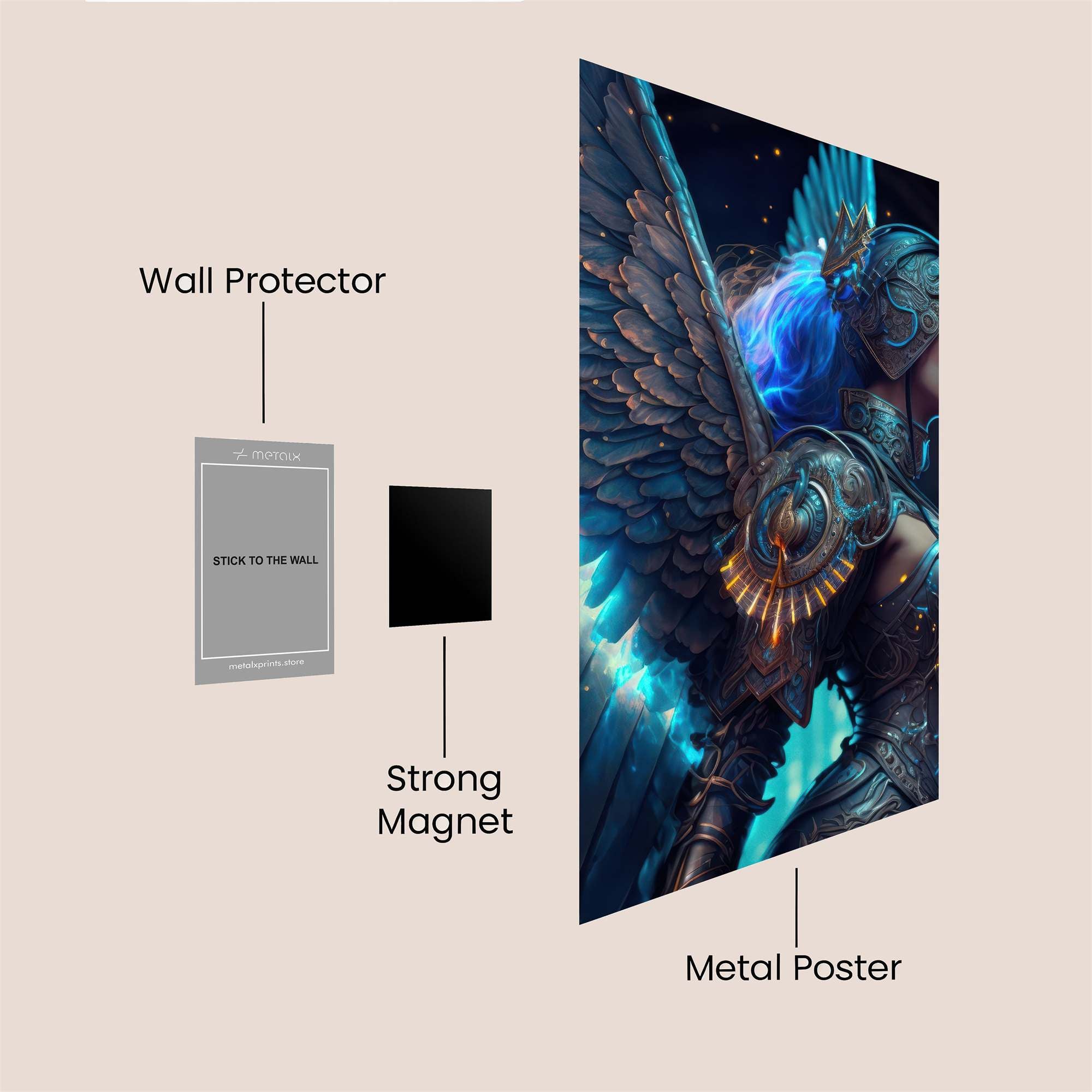 Valkyrie Radiant Safe Wall Magnetic / M