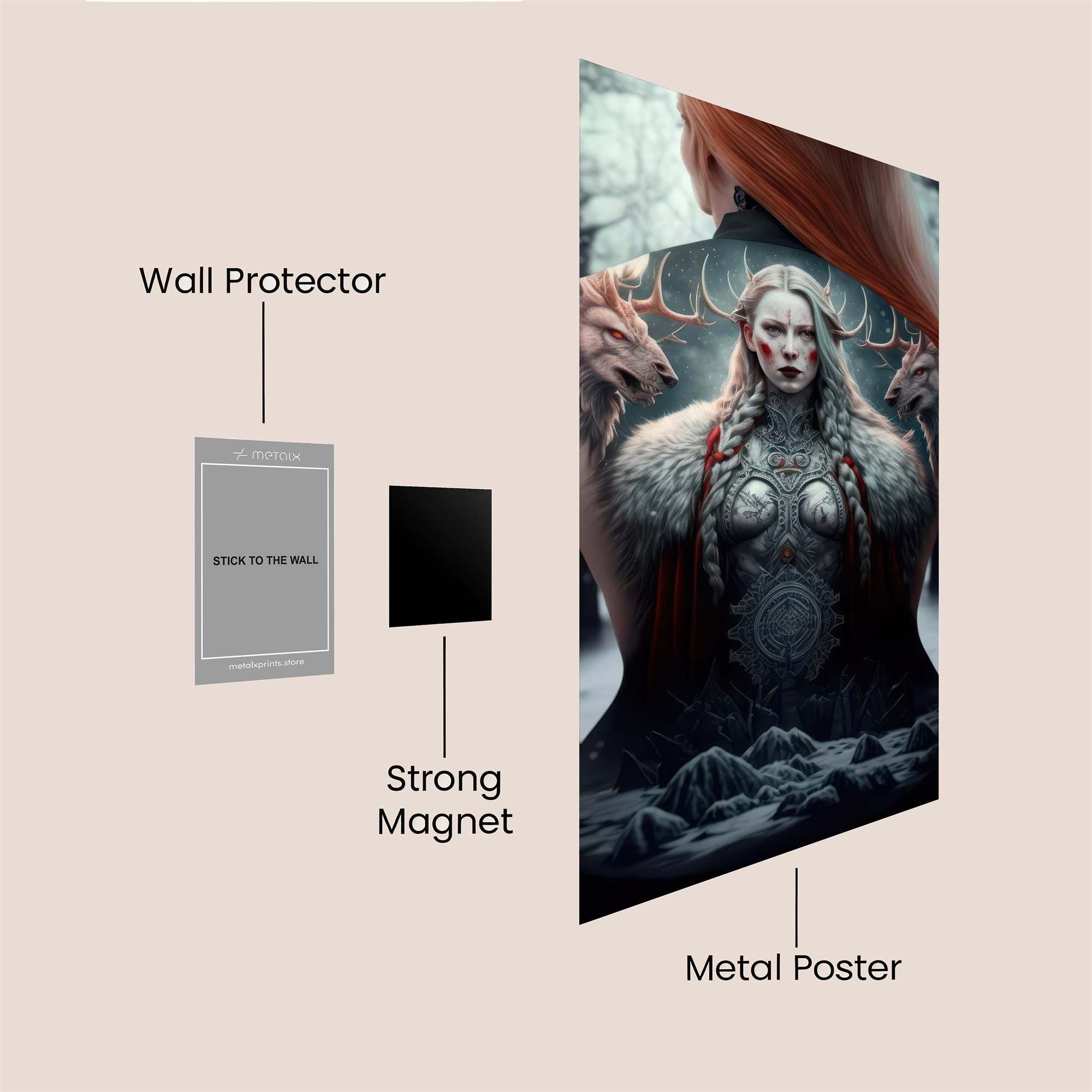 Skadi Enchantress Safe Wall Magnetic / M