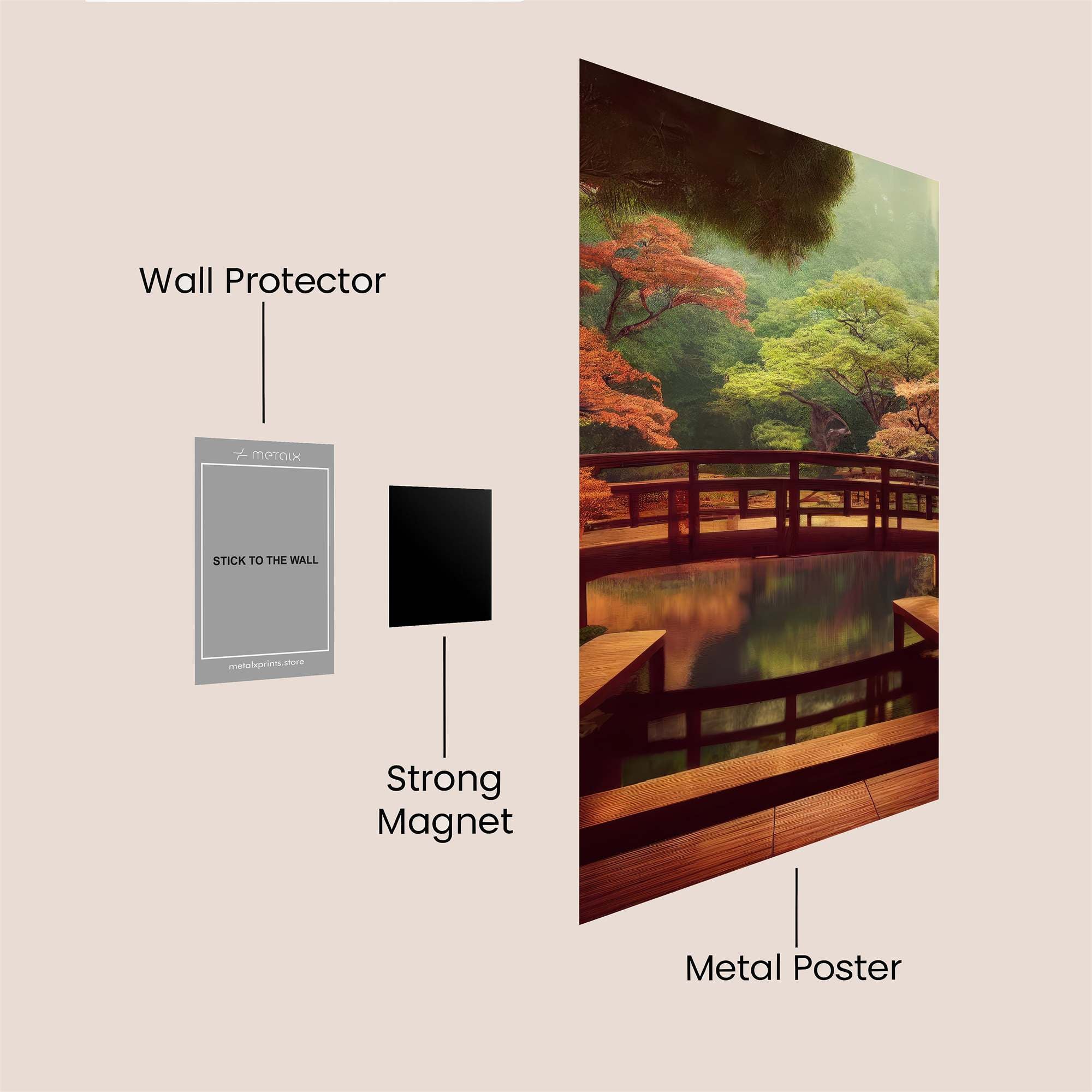 Bridge Serenity Safe Wall Magnetic / M