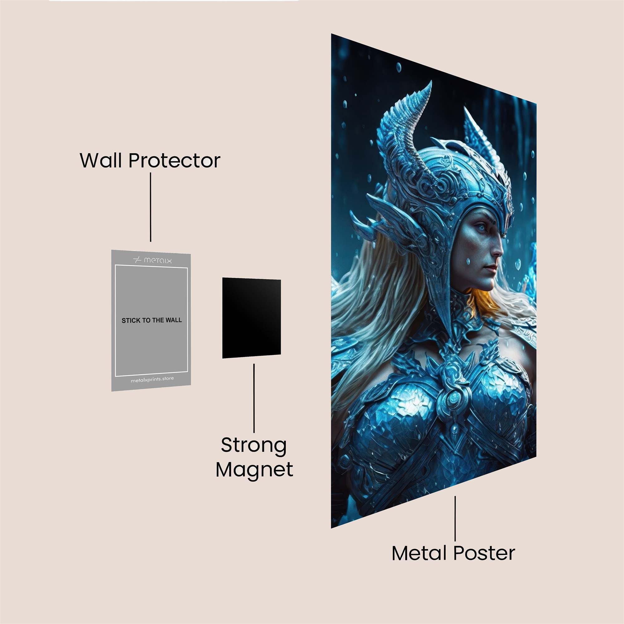 Valkyrie Serene Safe Wall Magnetic / M