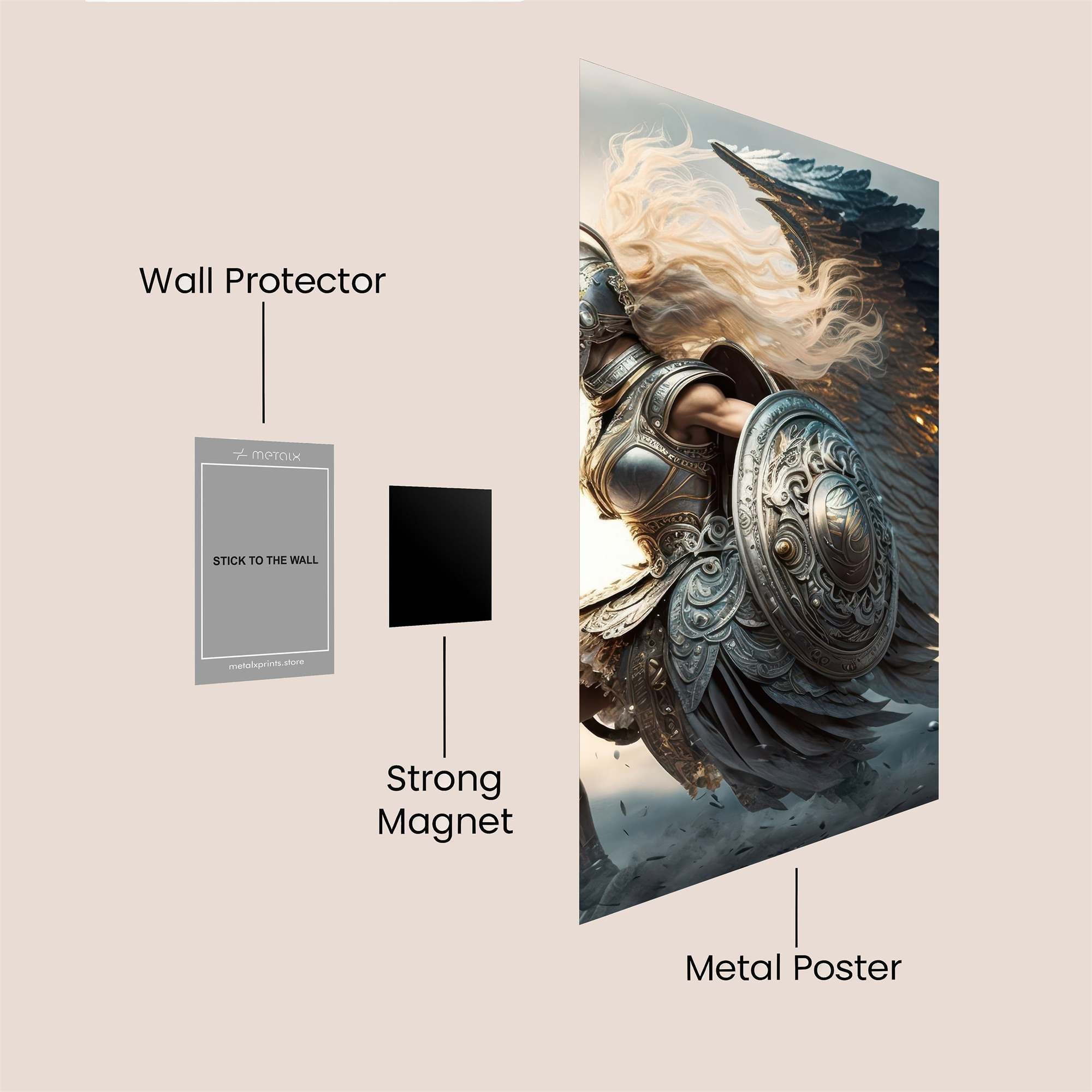 Valkyrie Radiant Safe Wall Magnetic / M