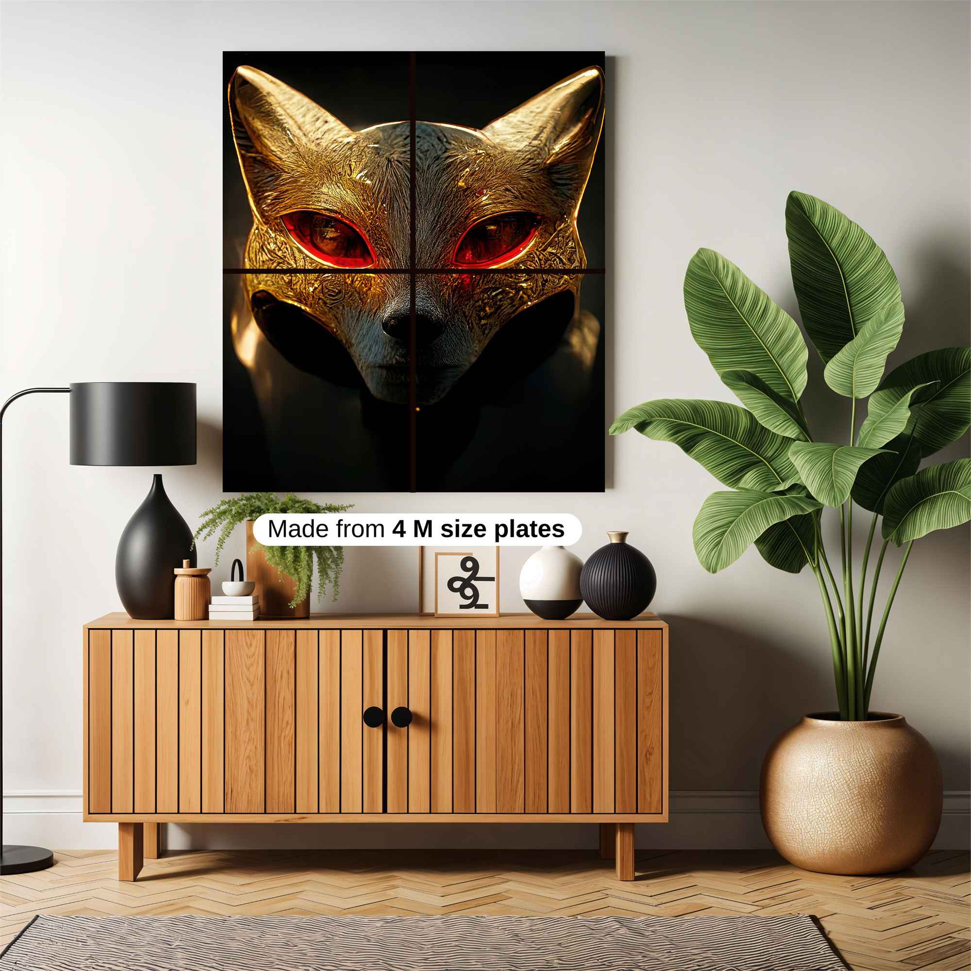 Golden Menace Safe Wall Magnetic / M