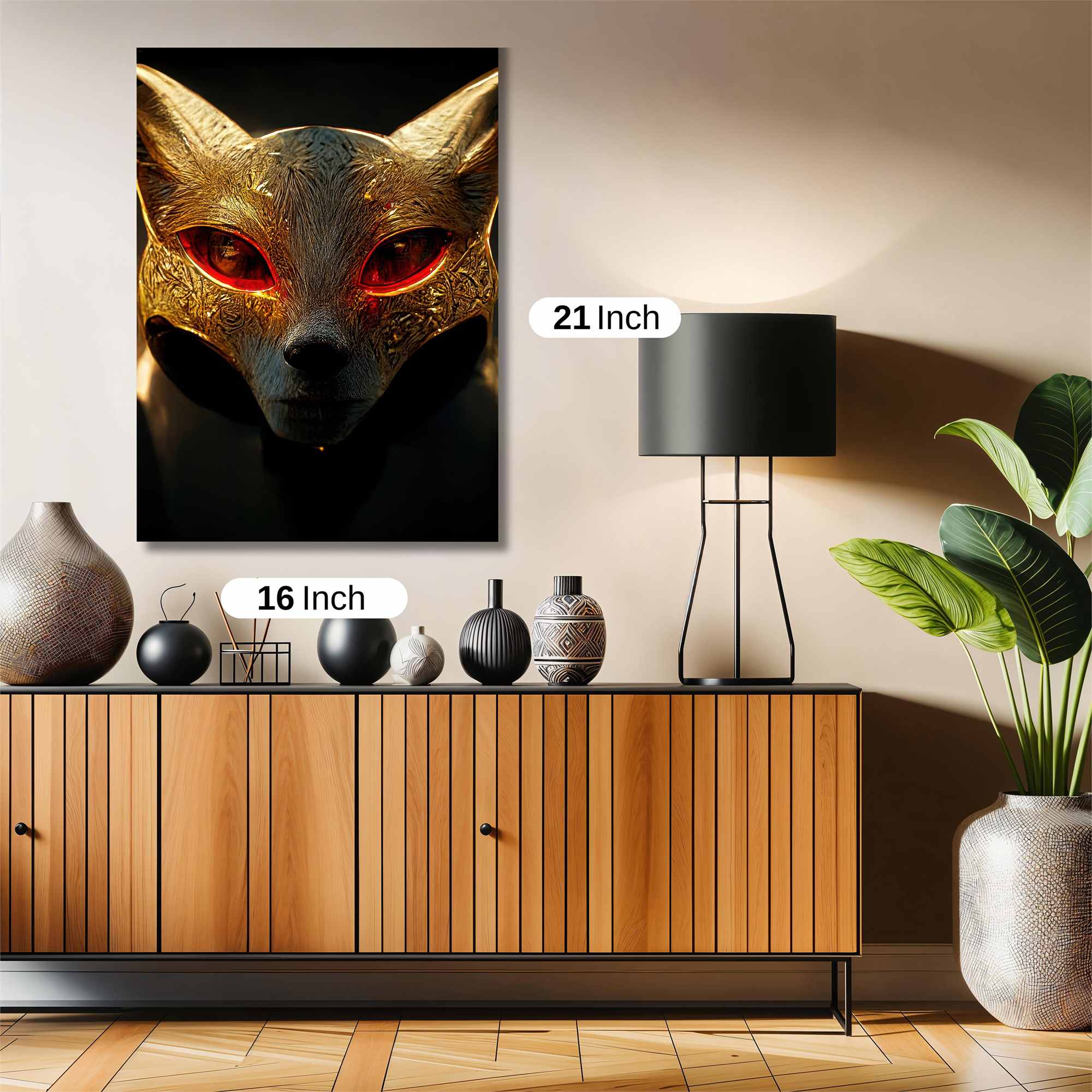 Golden Menace Safe Wall Magnetic / M