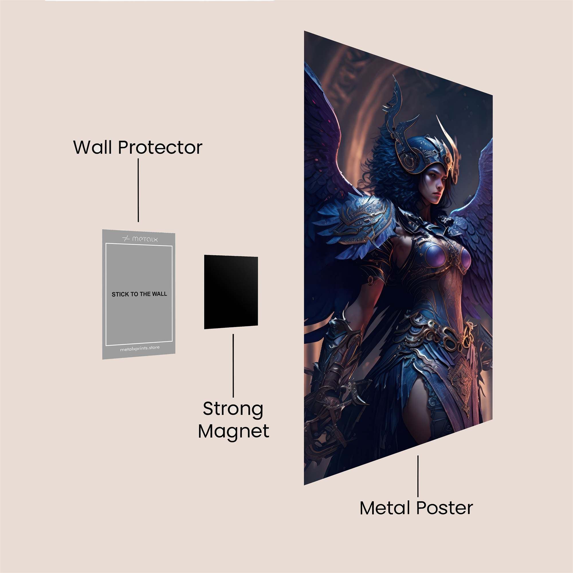 Valkyrie Majesty Safe Wall Magnetic / M