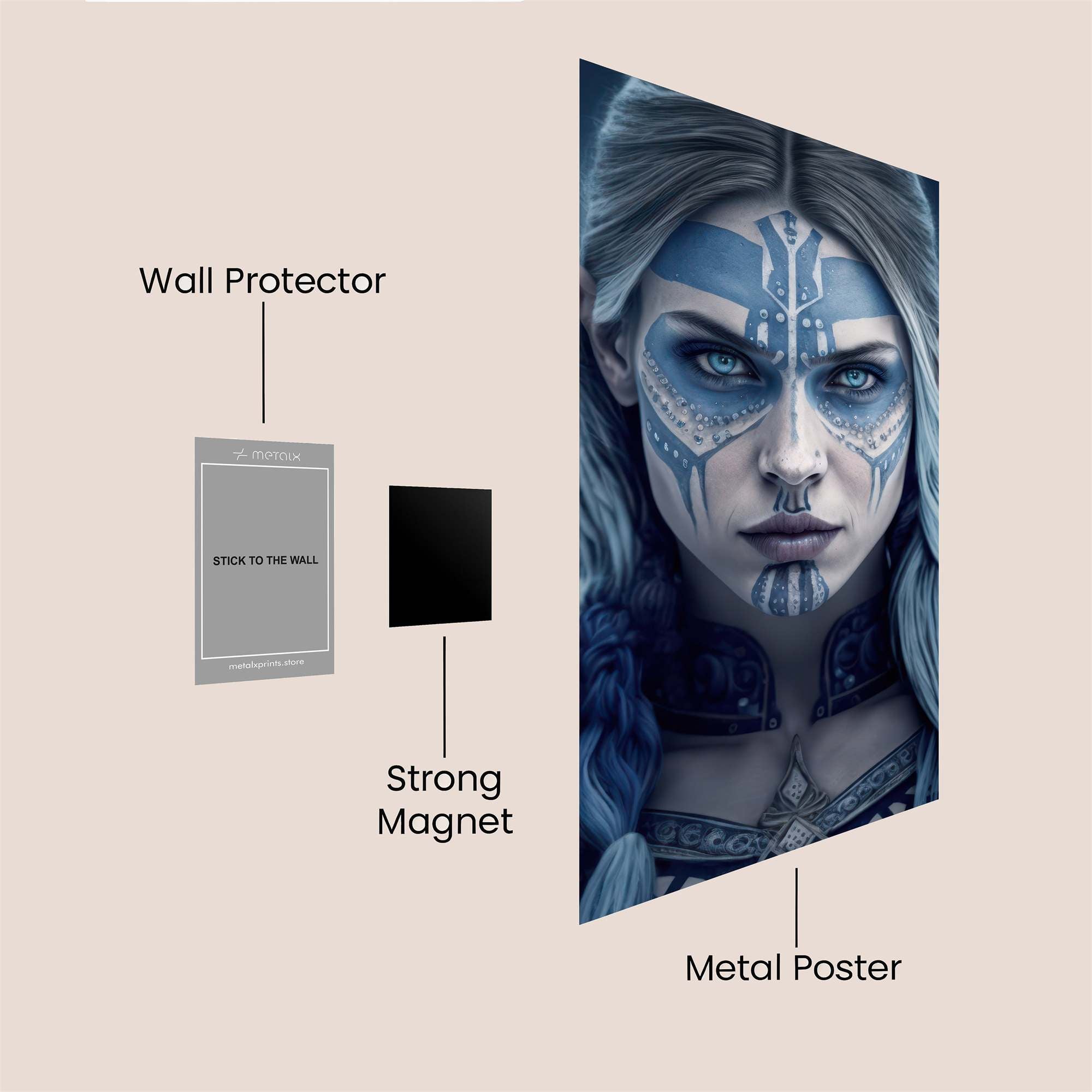 Elven Enigma Safe Wall Magnetic / M
