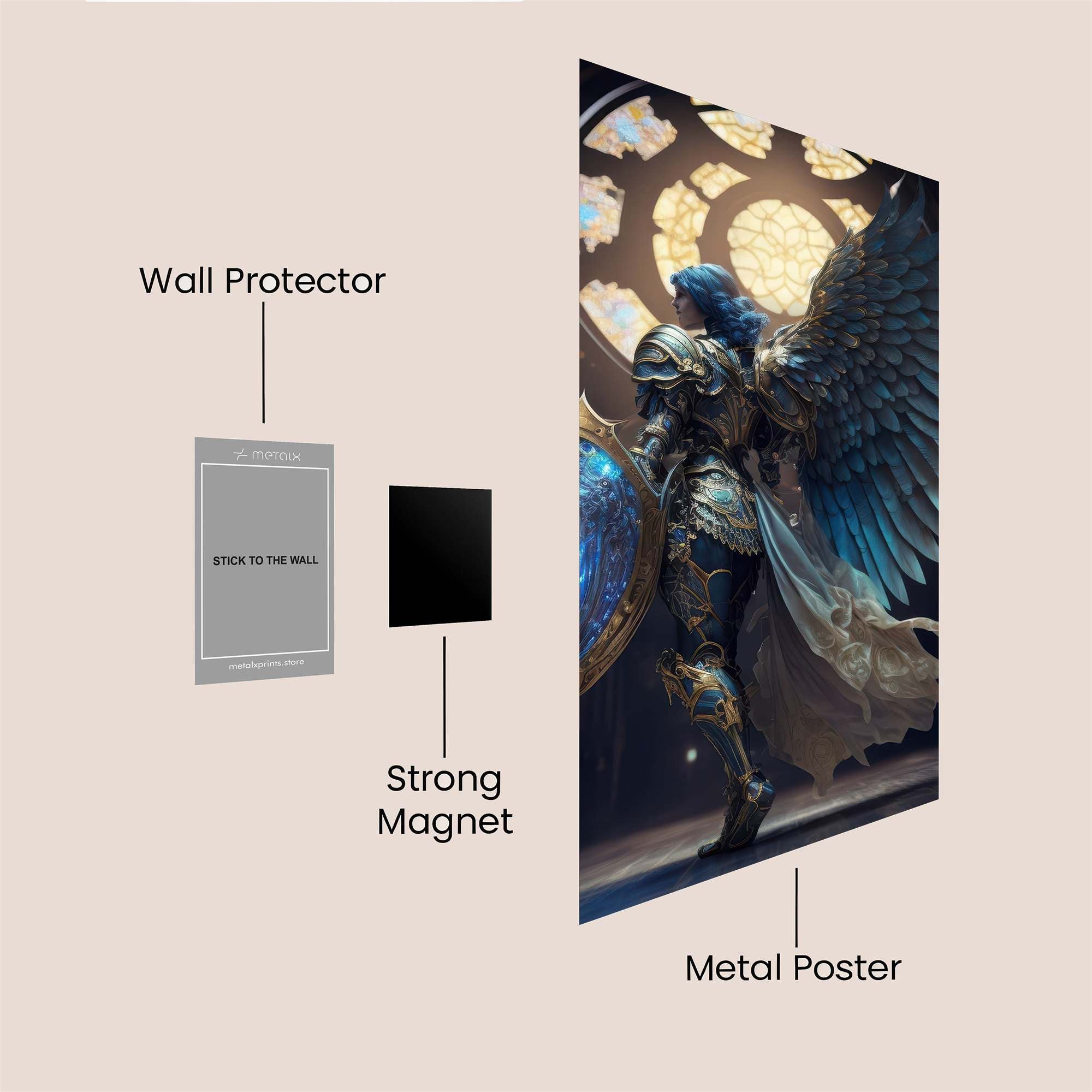 Angelic Radiance Safe Wall Magnetic / M