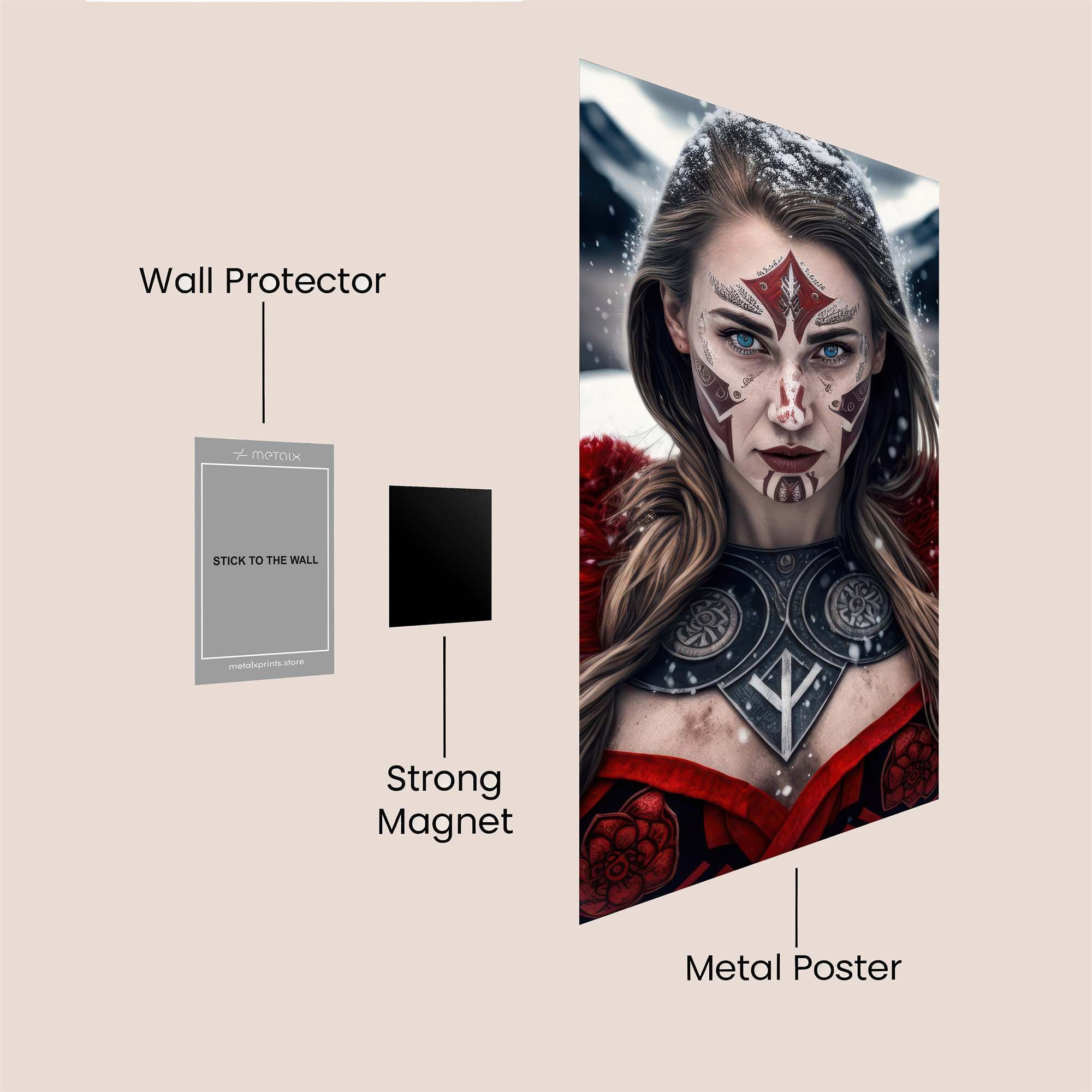 Valkyrie Frost Safe Wall Magnetic / M