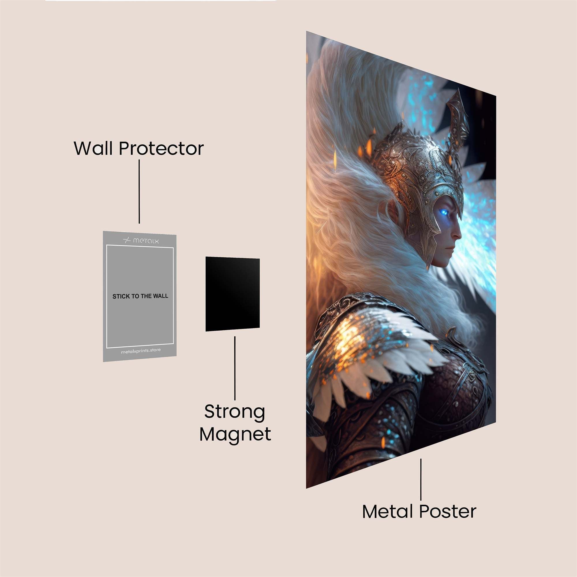 Valkyrie Radiant Safe Wall Magnetic / M