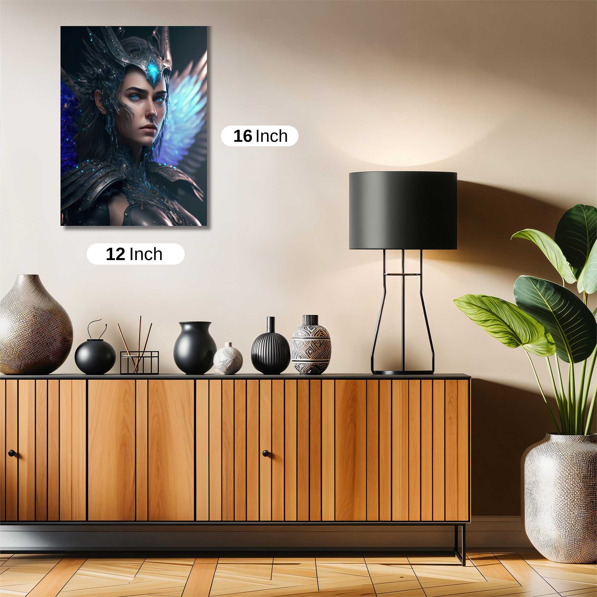 Queen Enigmatic Safe Wall Magnetic / M