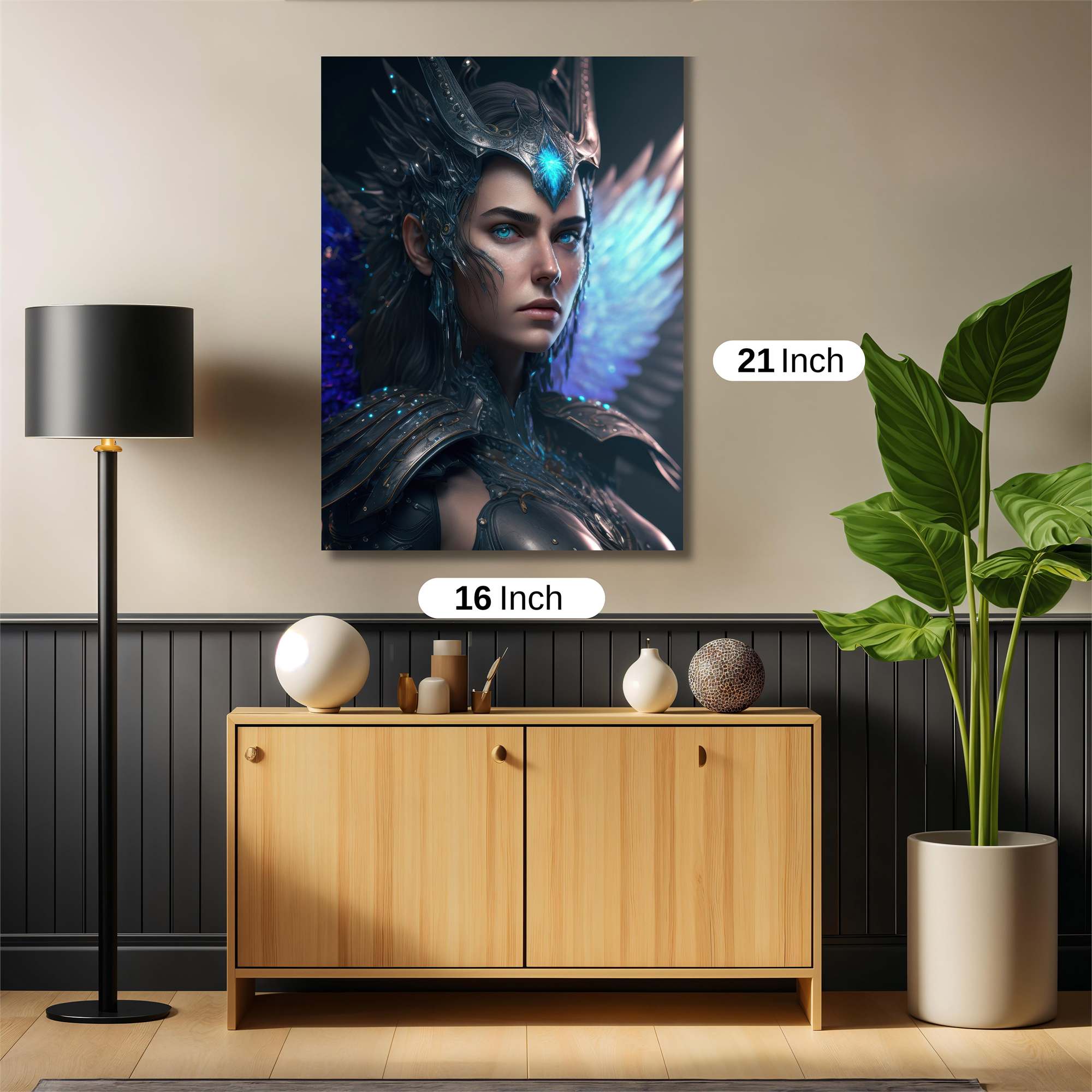 Queen Enigmatic Safe Wall Magnetic / M