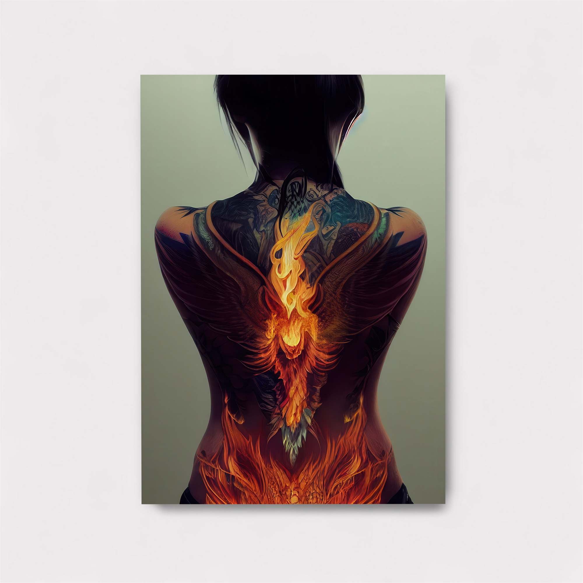 Phoenix Rebirth Safe Wall Magnetic / M