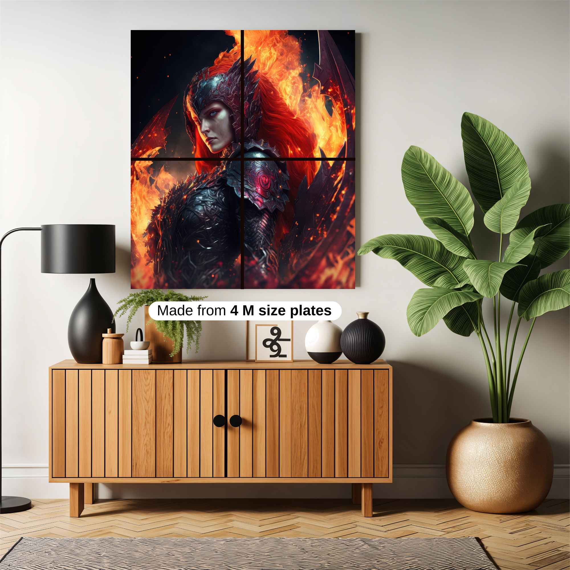 Phoenix Blaze Safe Wall Magnetic / M